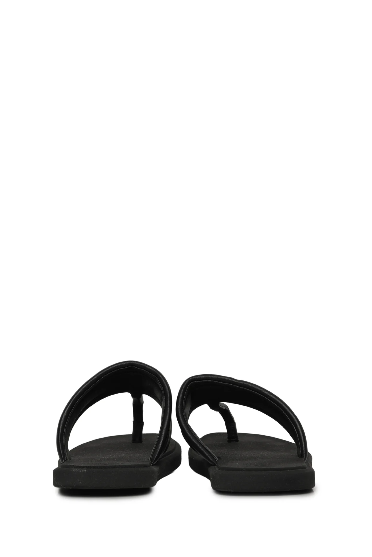 Brunello Cucinelli Size 39 Monili Trim Leather Flip Flops - Image 4