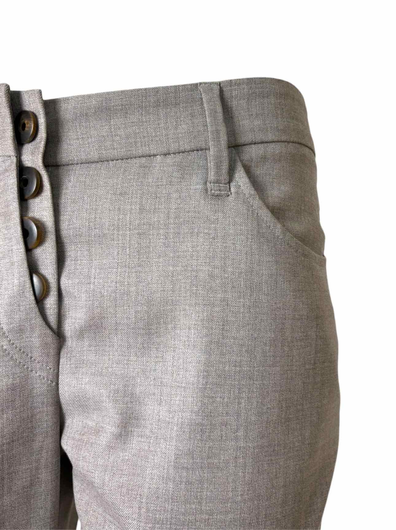 Brunello Cucinelli Size 4 Wool Tapered Pants - Image 3