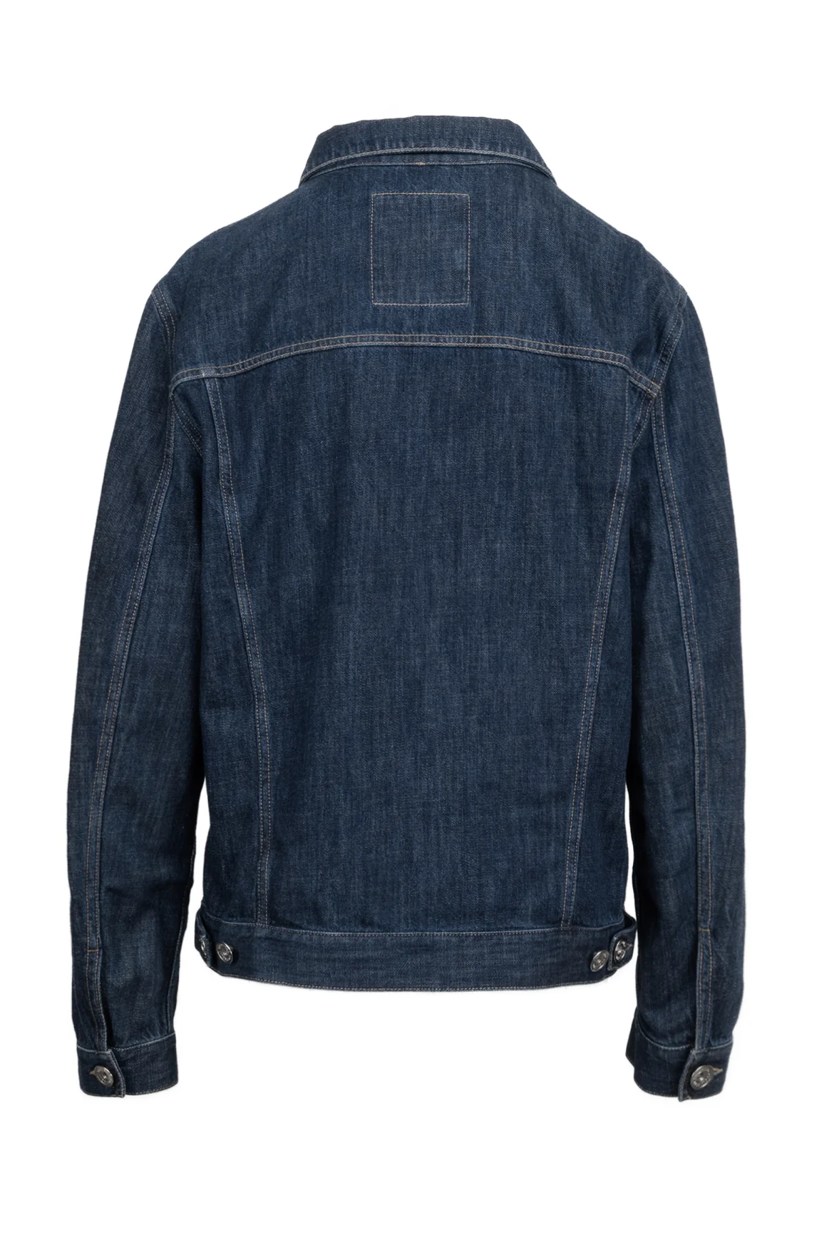 Brunello Cucinelli Size 40 Men's Denim Button-up Jacket - Image 2
