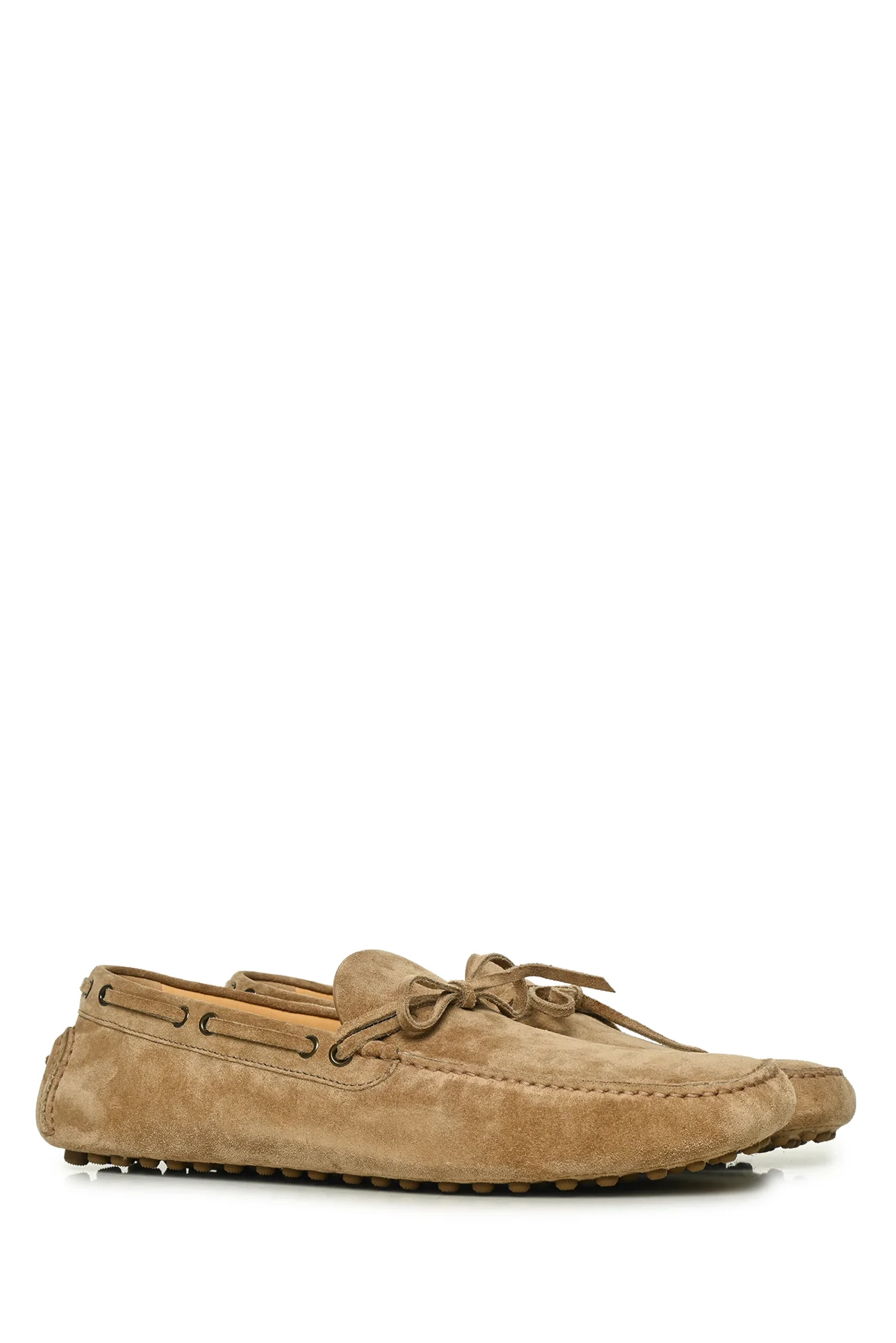 Brunello Cucinelli Size 46 Men's Washed Suede Loafers - Image 2