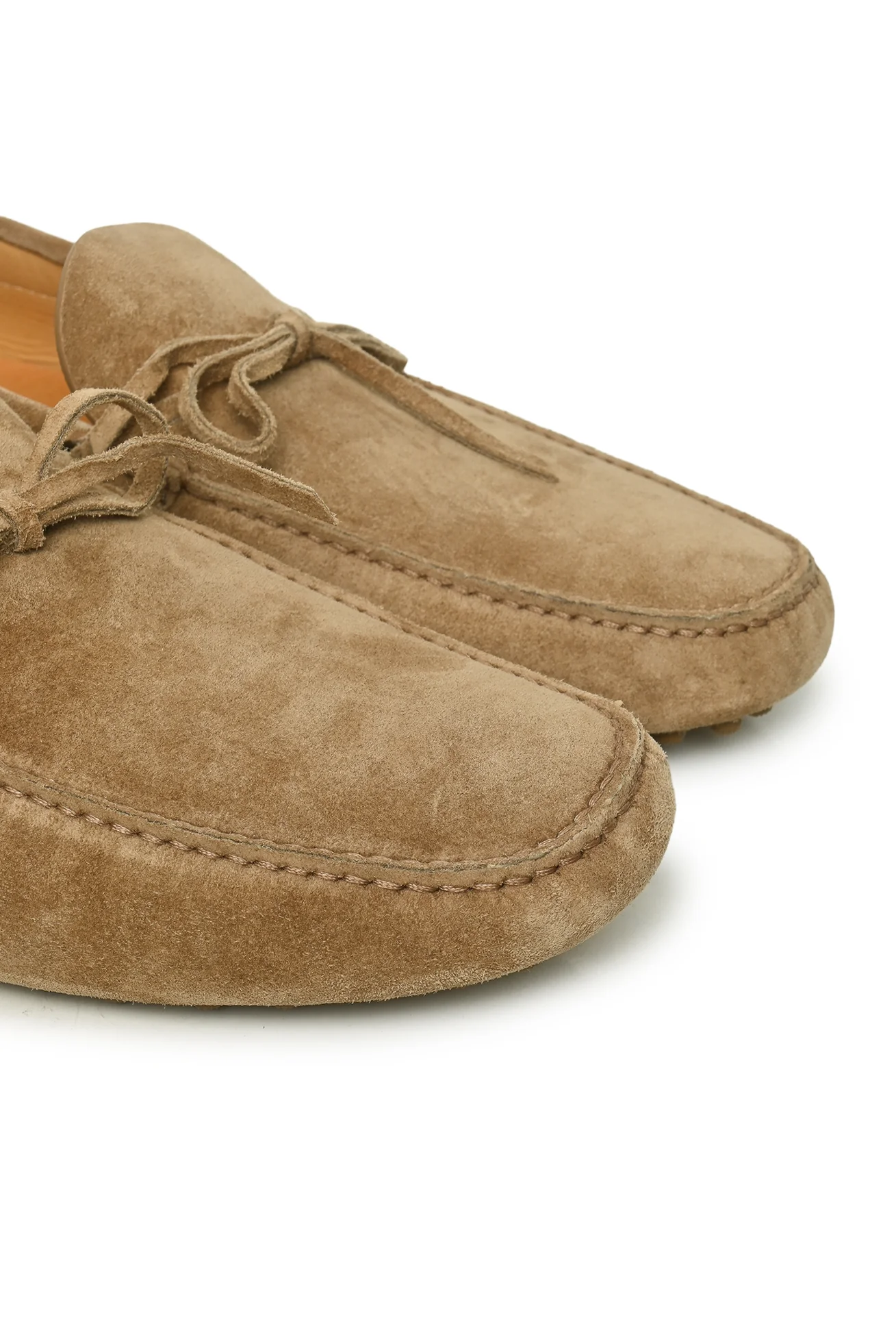 Brunello Cucinelli Size 46 Men's Washed Suede Loafers - Image 5