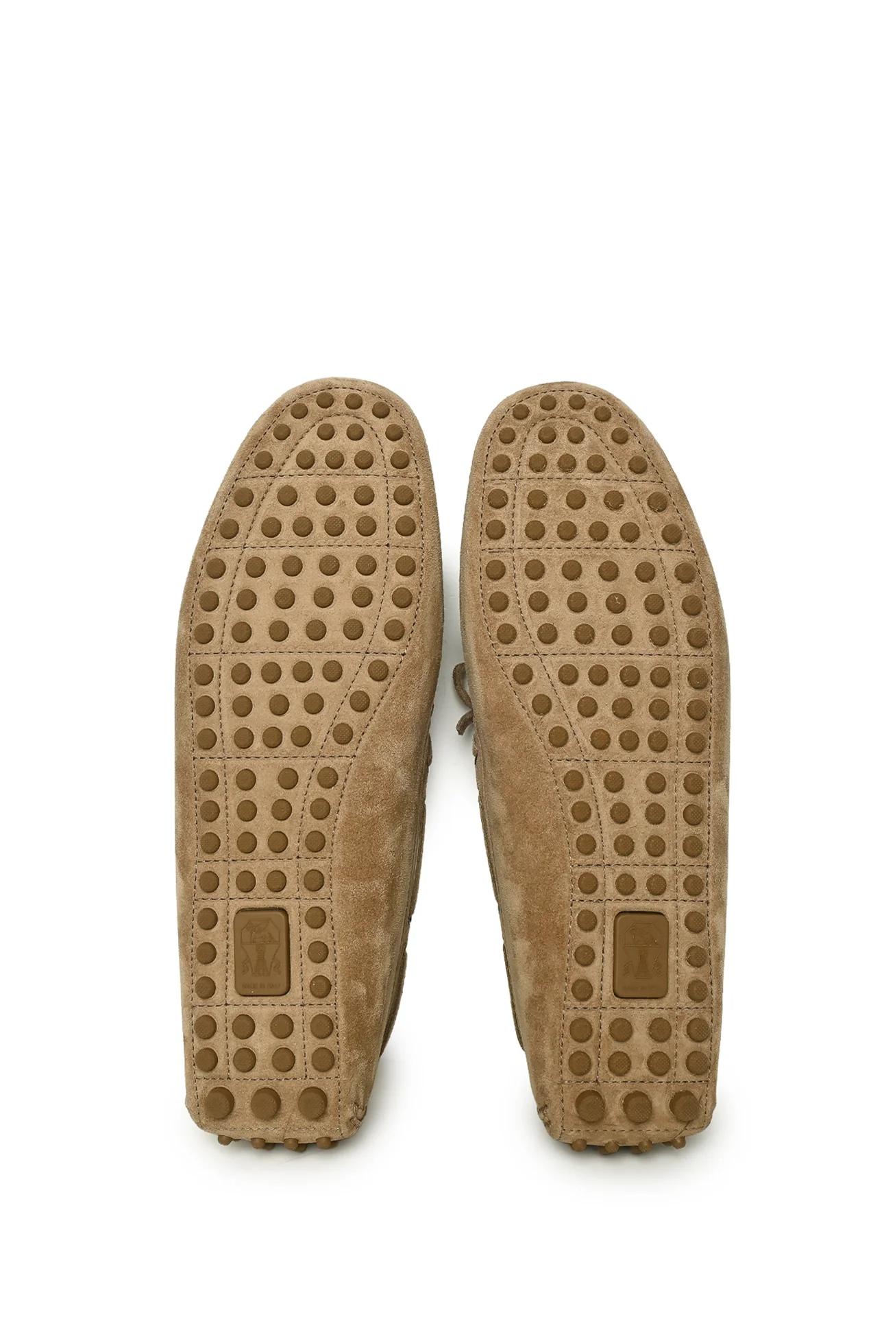 Brunello Cucinelli Size 46 Men's Washed Suede Loafers - Image 7