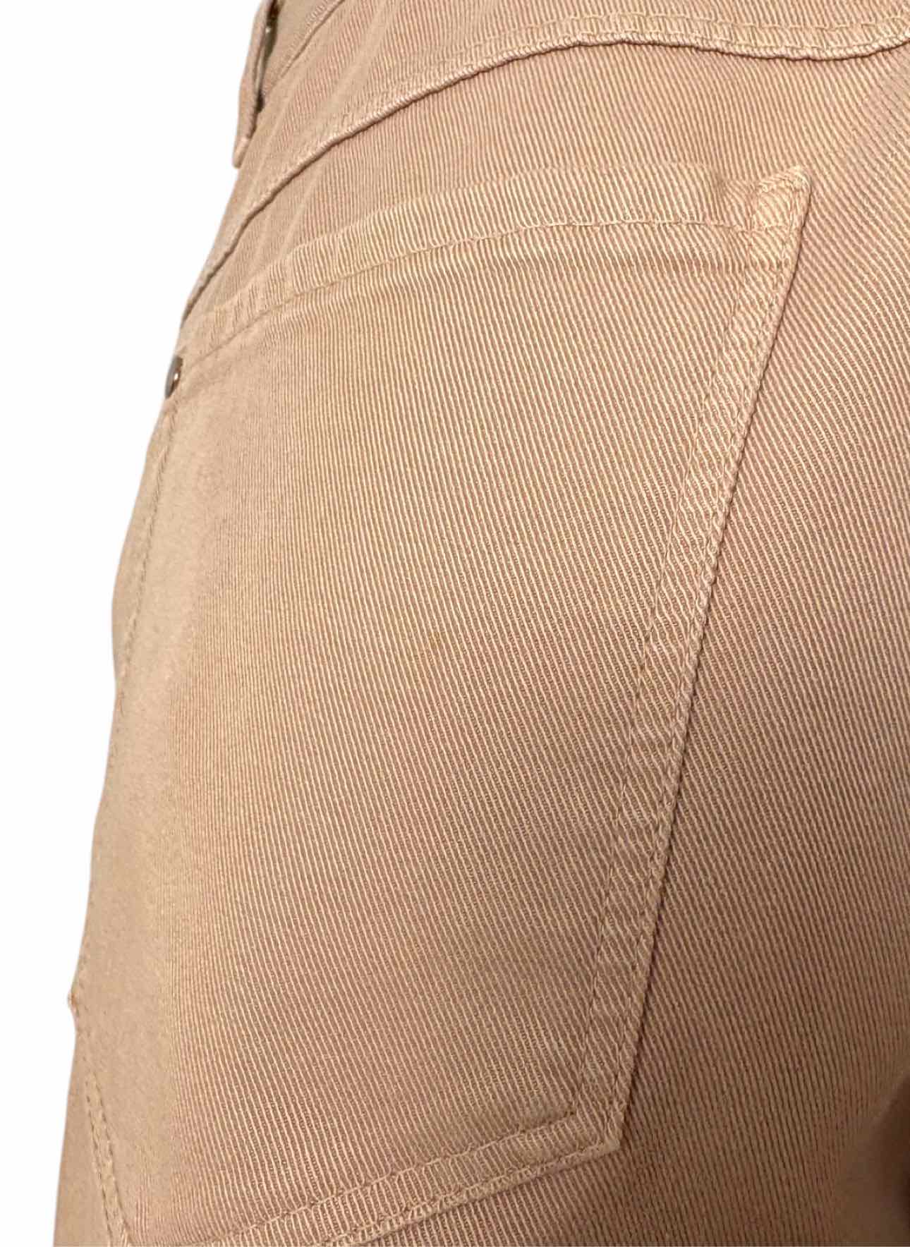 Brunello Cucinelli Size 6 Cotton Tapered Leg Pants - Image 4