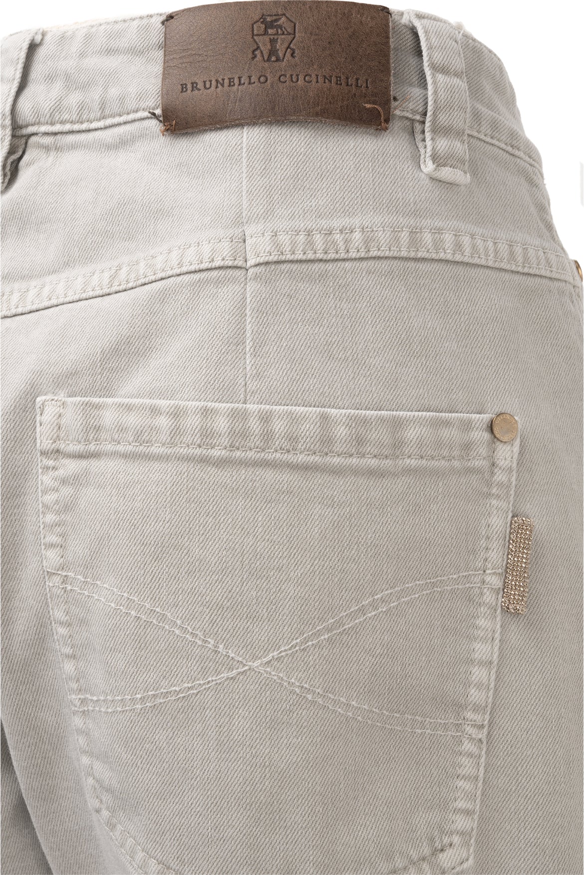 Brunello Cucinelli Size 6 Mid Rise Jeans - Image 4