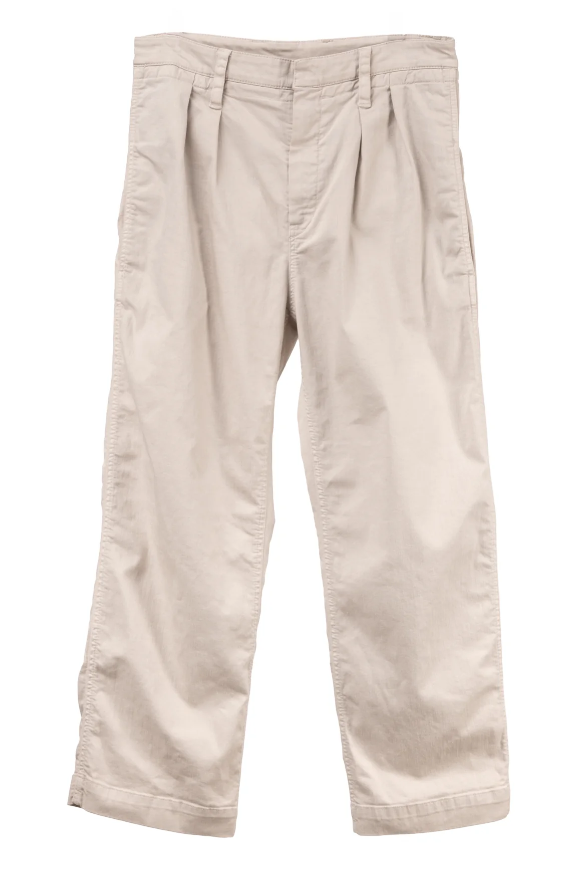 Brunello Cucinelli Size 6 Pleated Cotton Blend Pants