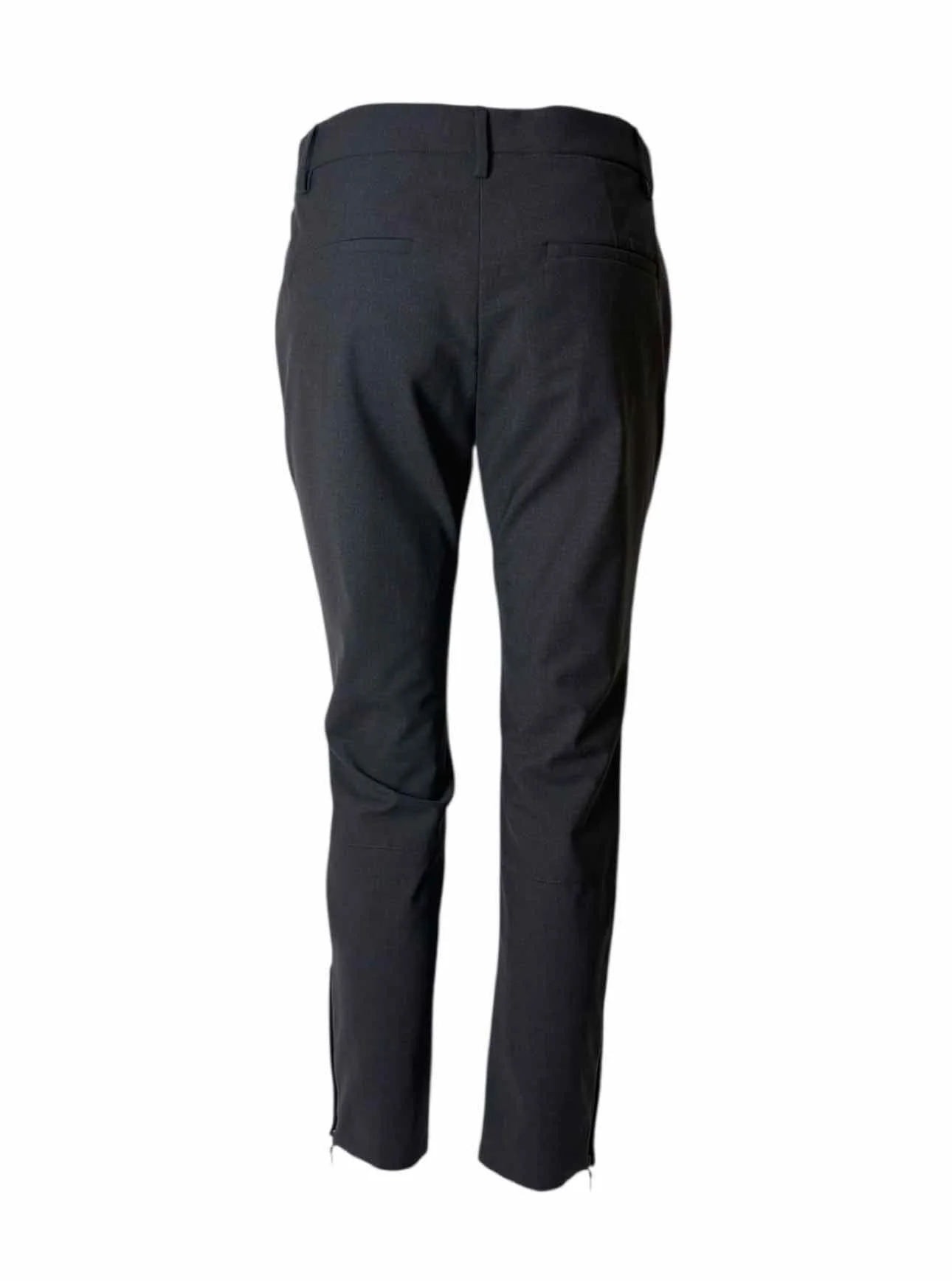 Brunello Cucinelli Size 6 Wool Blend Ankle Zipper Pants - Image 2