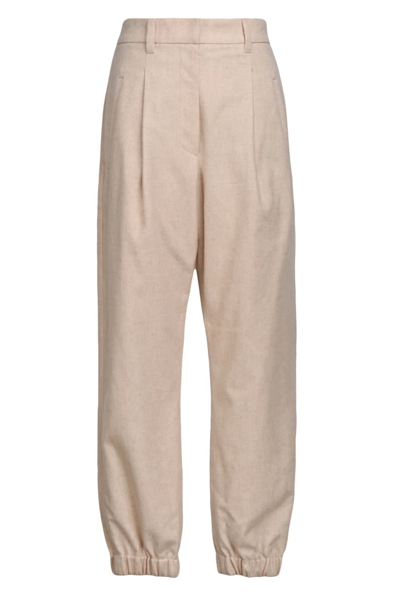 Brunello Cucinelli Size 6 Wool Jogger Pants