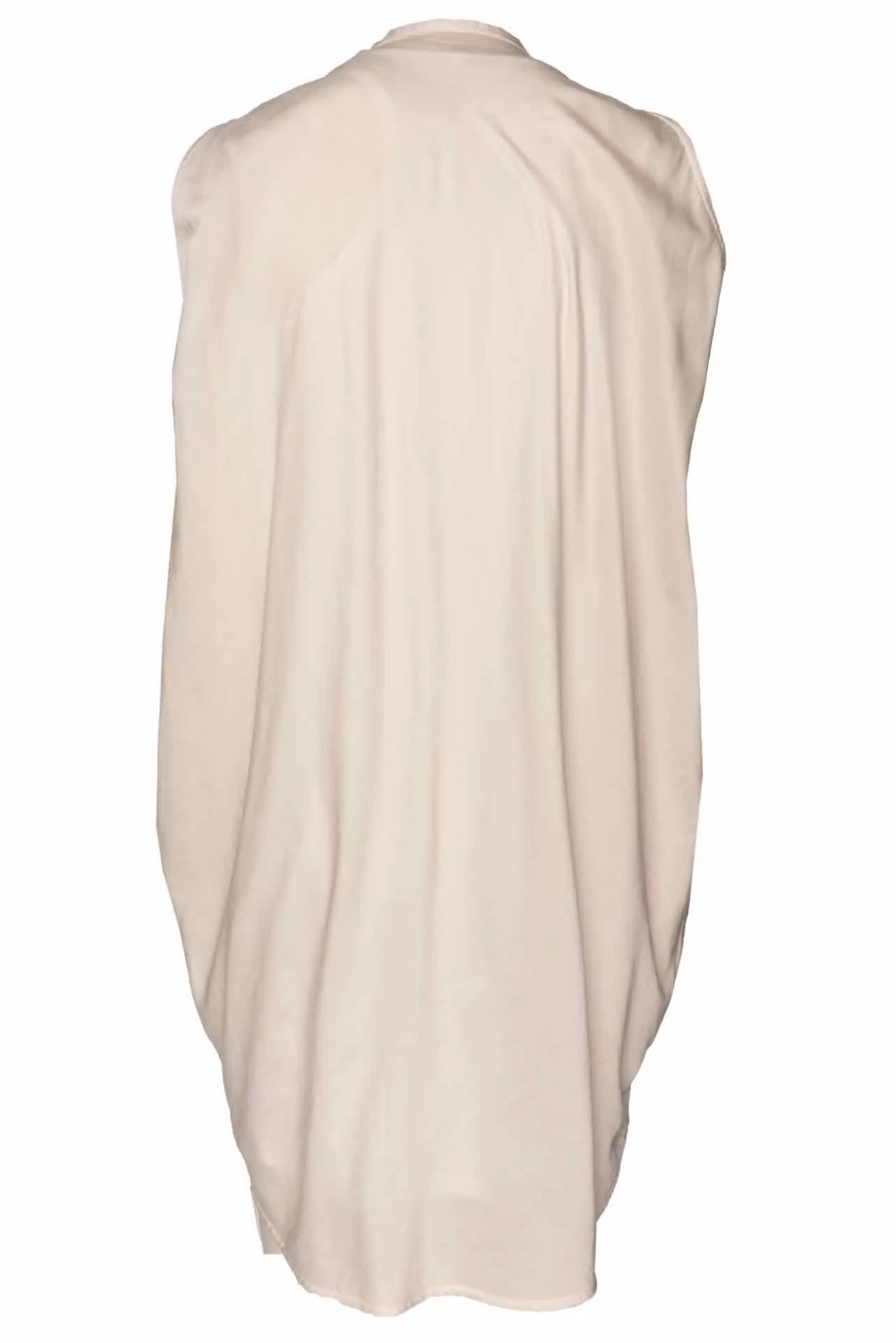 Brunello Cucinelli Size M Cotton & Silk Blend Sleeveless Dress - Image 2