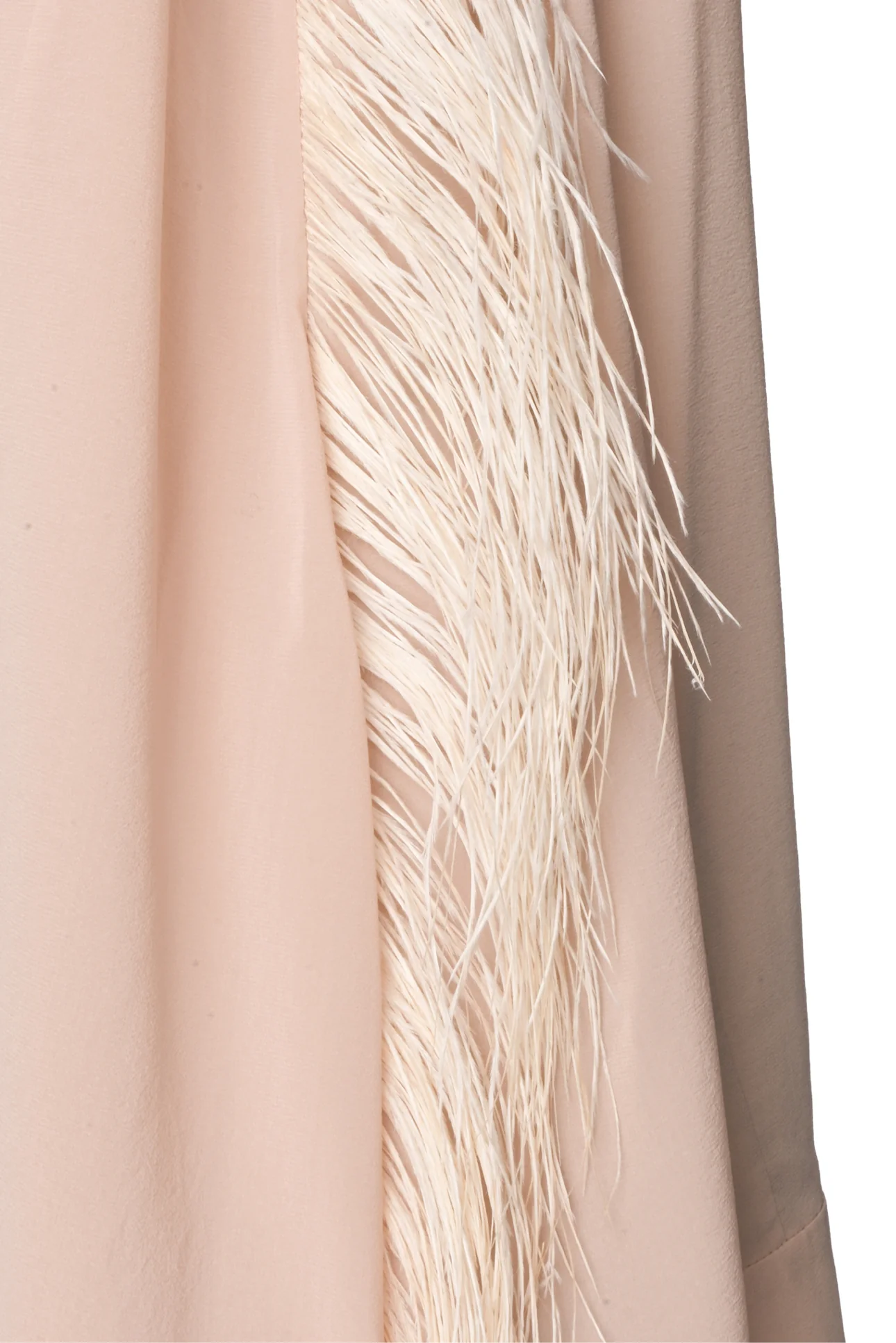 Brunello Cucinelli Size XL Feather Detail Silk Tank Top - Image 3