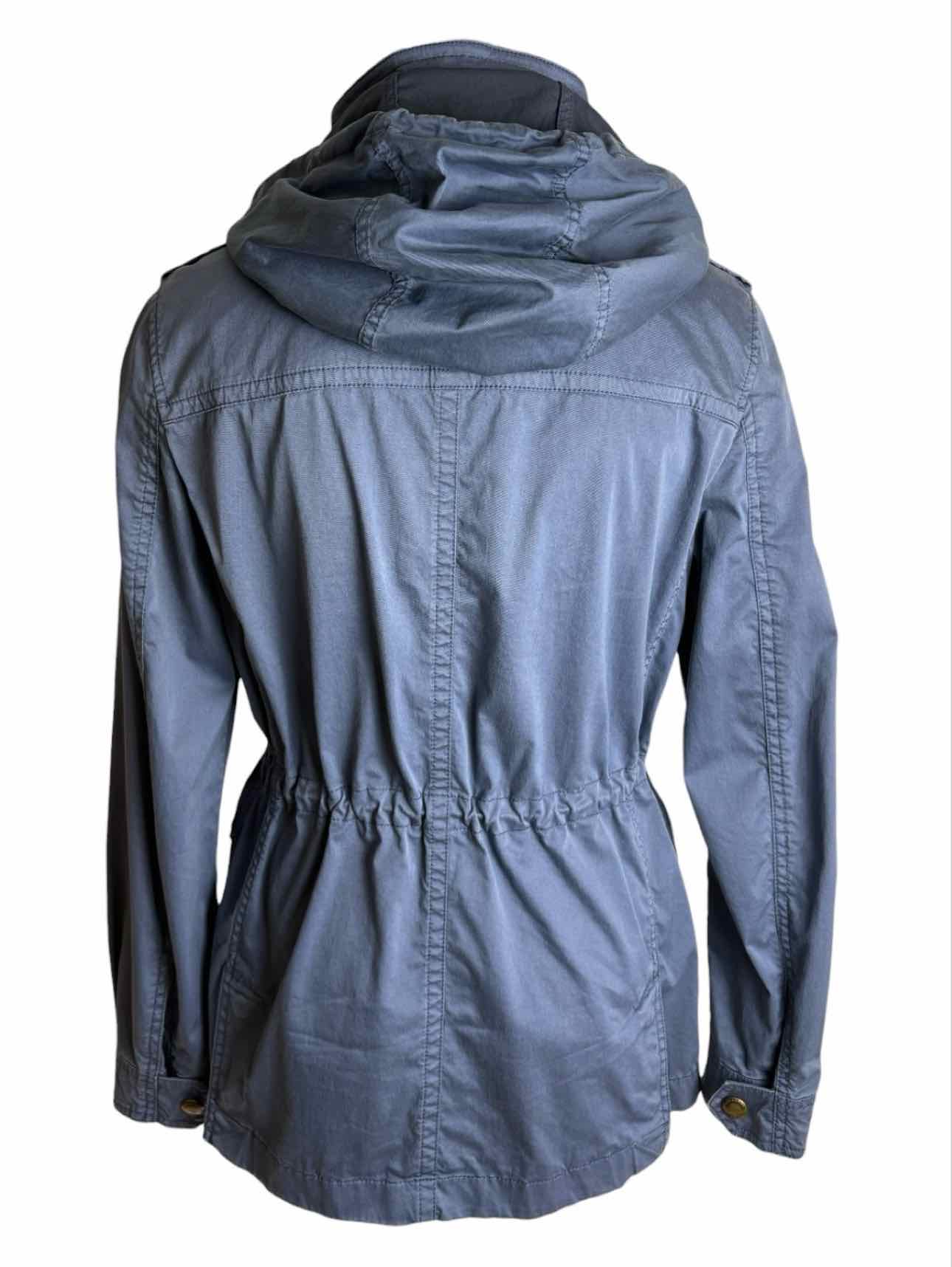 Burberry Brit Size 6 Cotton Blend Hooded Cargo Jacket - Image 2