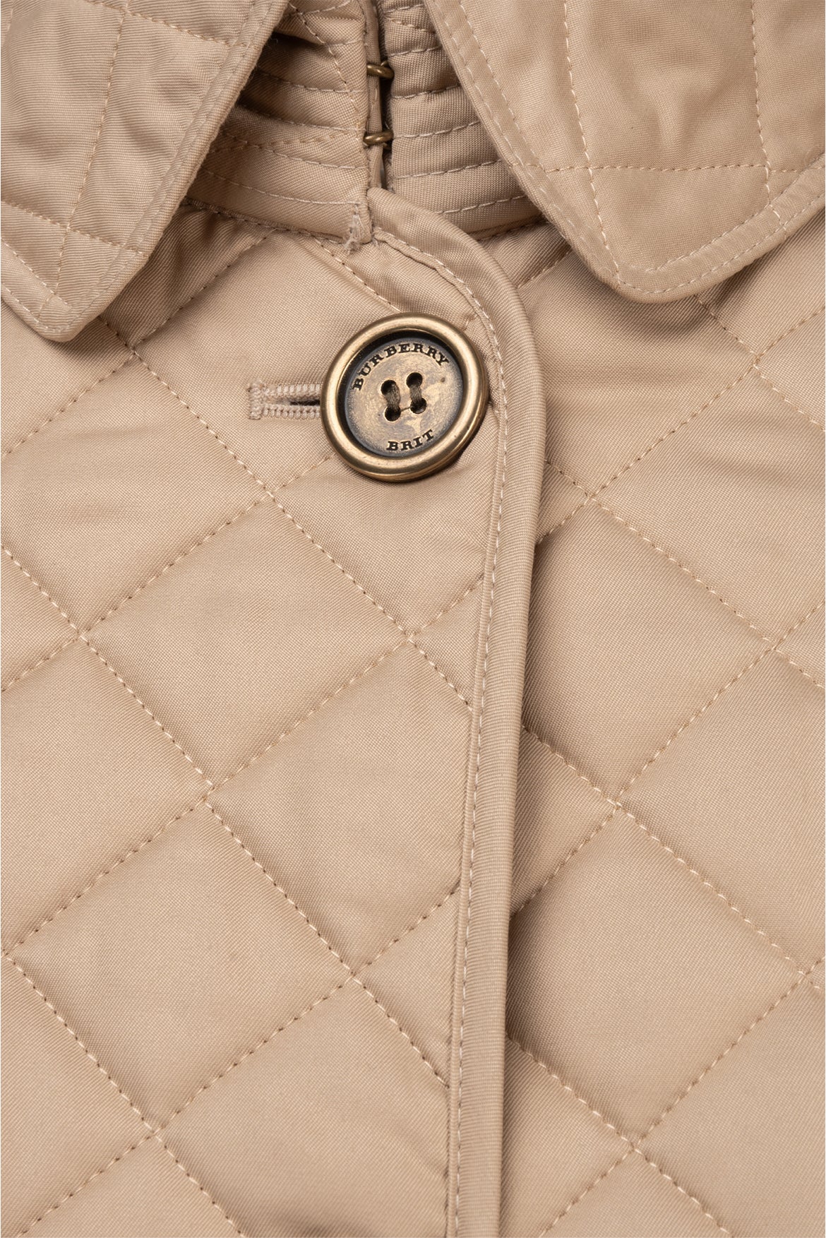 Burberry Brit Size XS Quilted Button-Up Jacket - Image 3