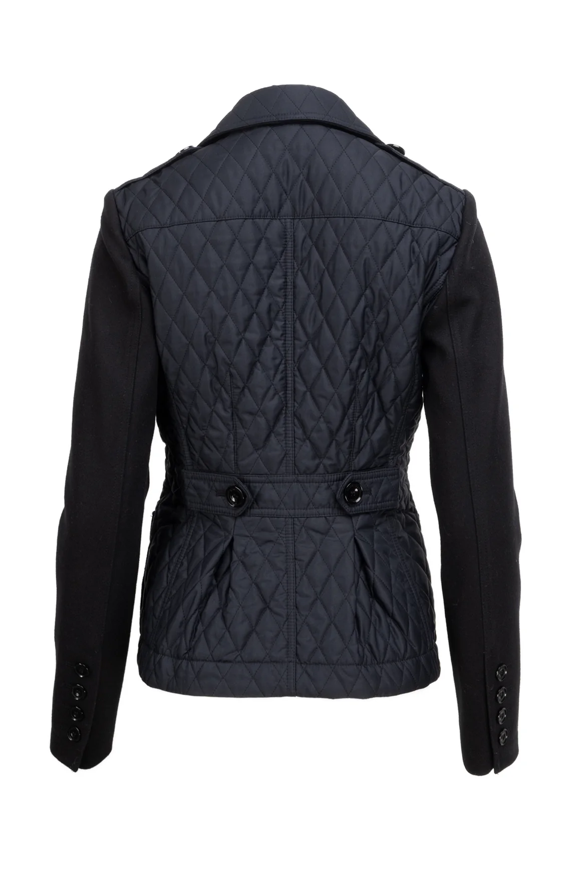 Burberry Brit Size XS Quilted Button Up Jacket - Image 2