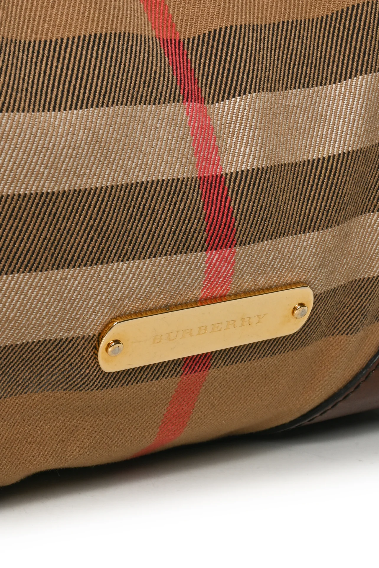 Burberry Canterbury House Check Canvas And Leather Tote - Image 5