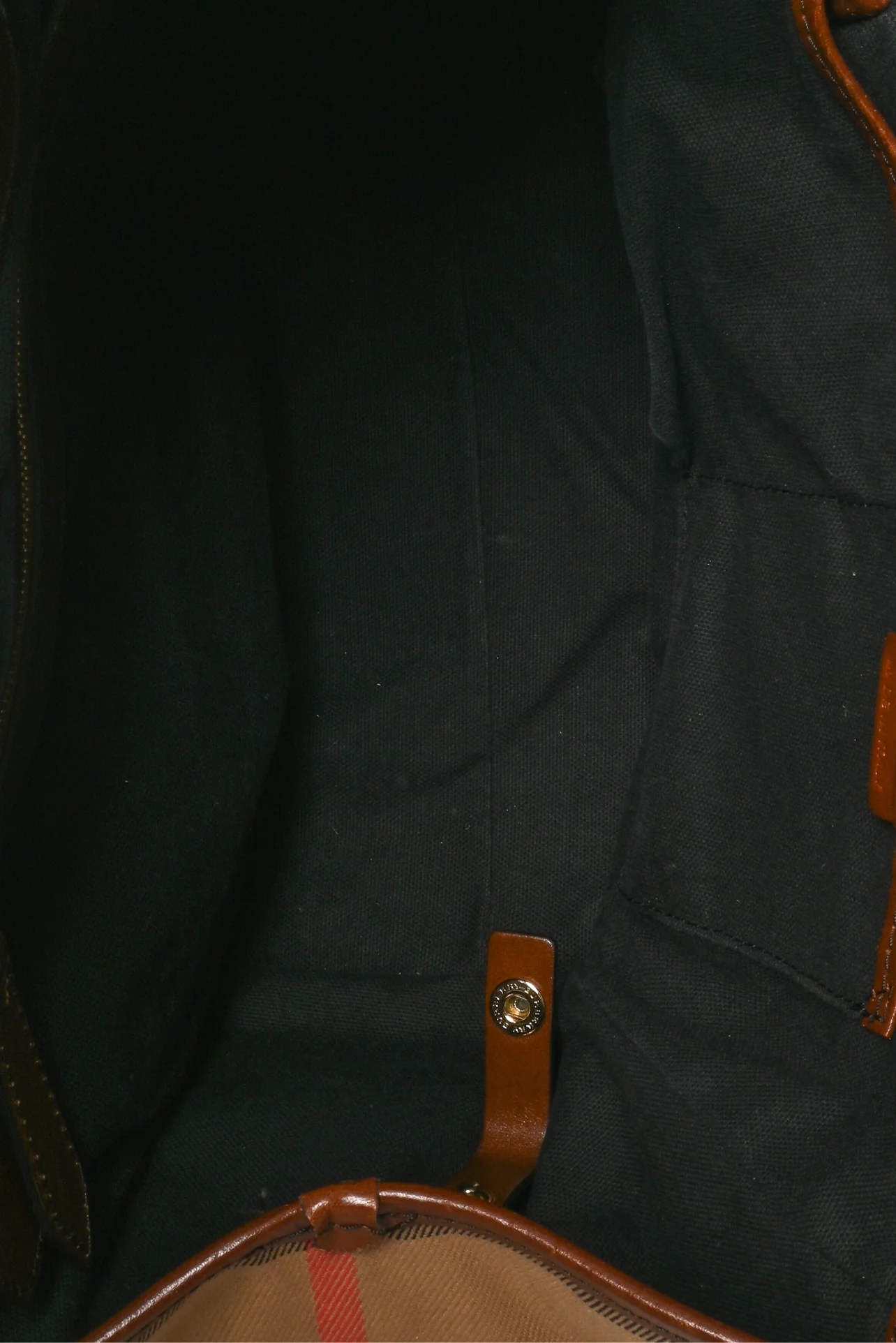 Burberry Canterbury House Check Canvas And Leather Tote - Image 6