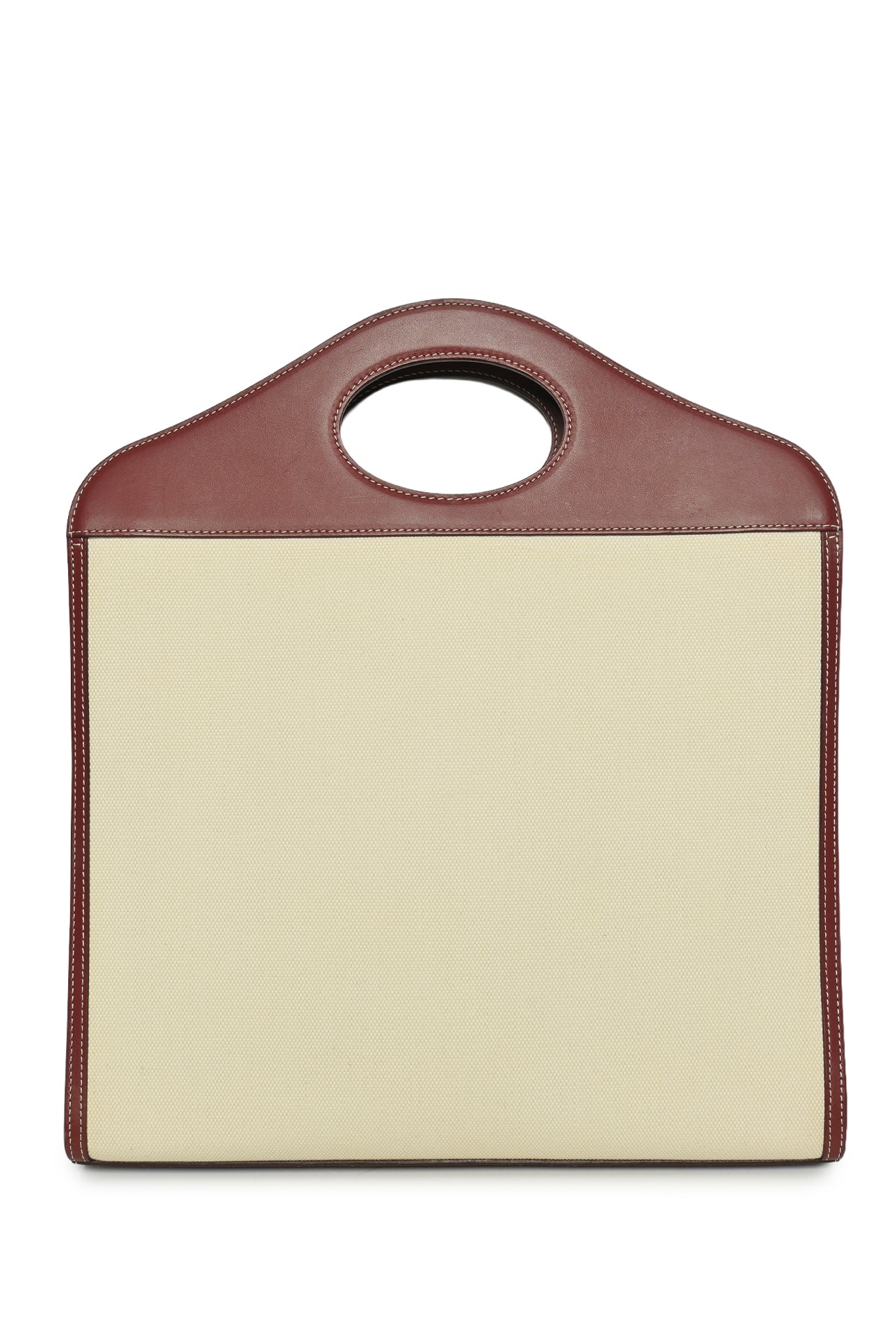Burberry Canvas & Leather Medium Pocket Bag - Image 2