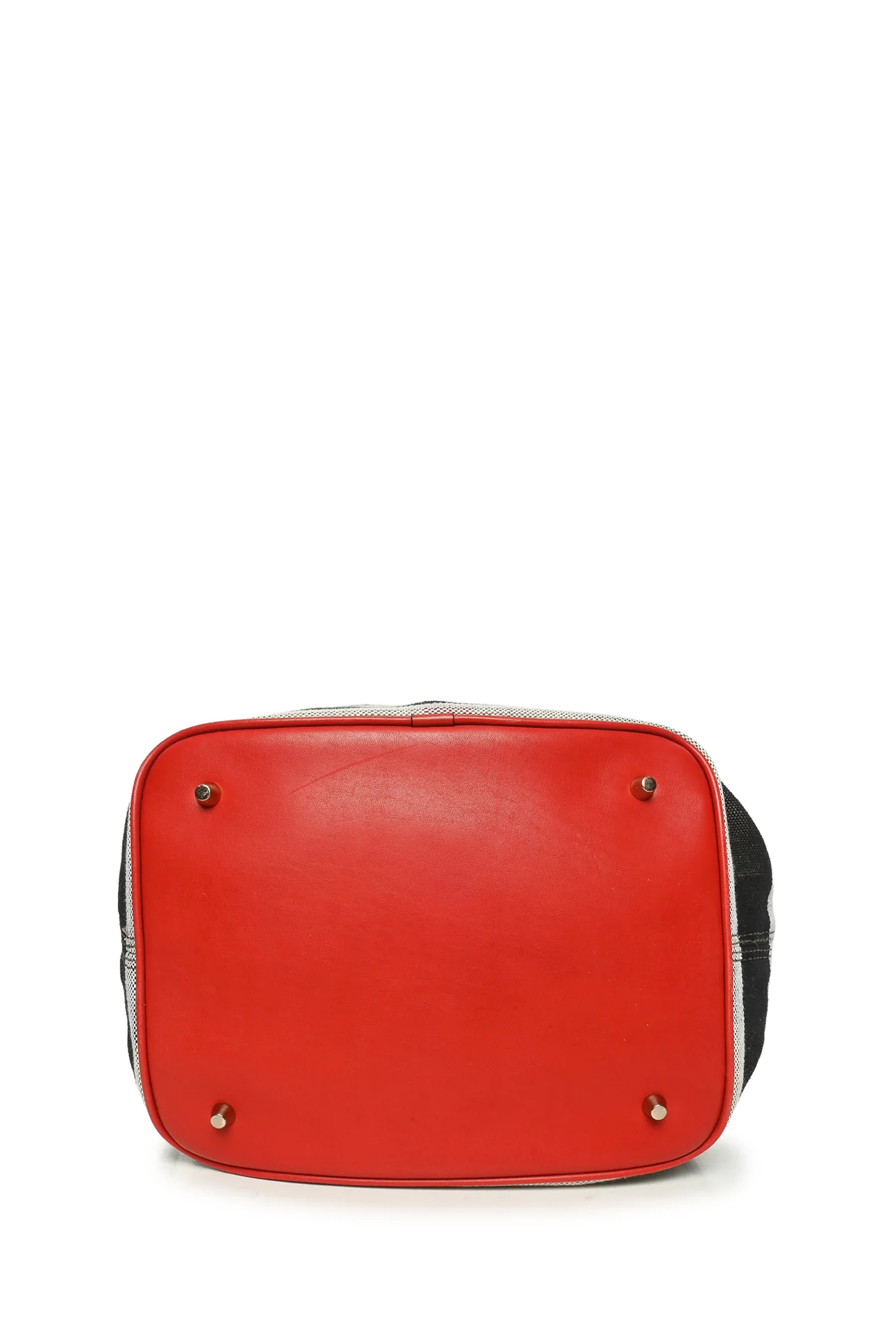 Burberry Check Canvas Ashby Bucket Bag - Image 3