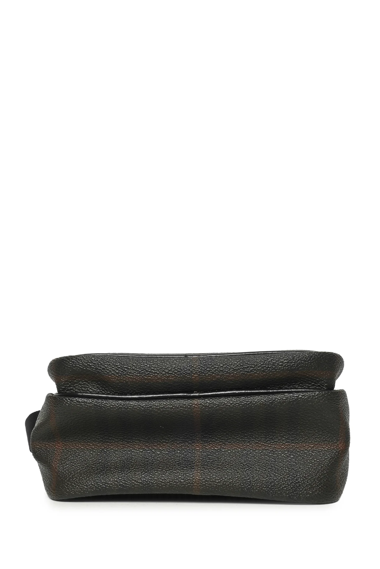 Burberry Coated Canvas Check Crossbody - Image 4