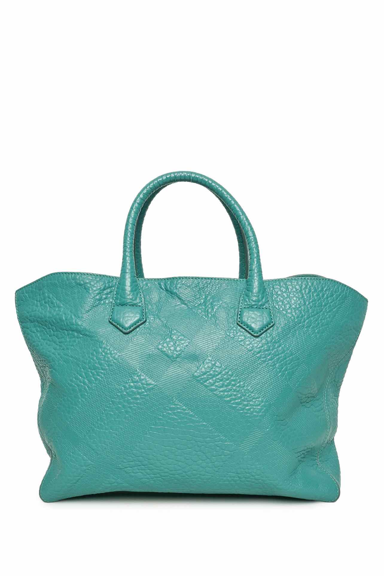 Burberry Embossed Check Leather Dewsbury Tote - Image 3