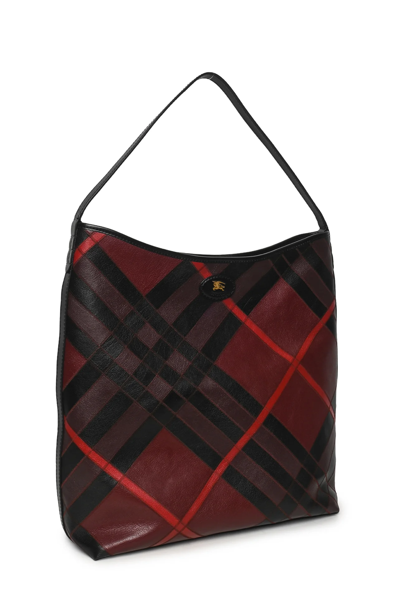 Burberry Large Leather Highlands Shoulder Bag - Image 2