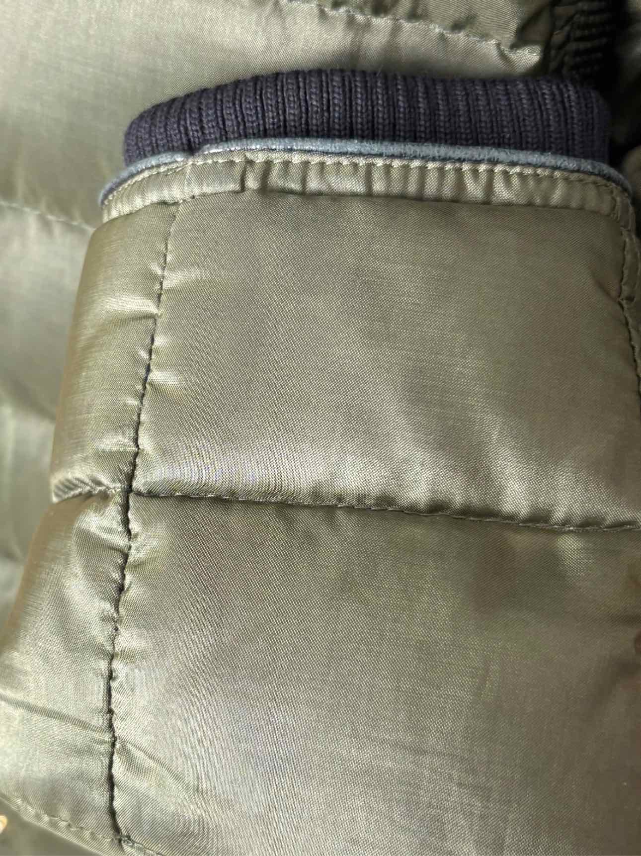 Burberry London Size 8 Quilted Poly Down Filled Coat - Image 7