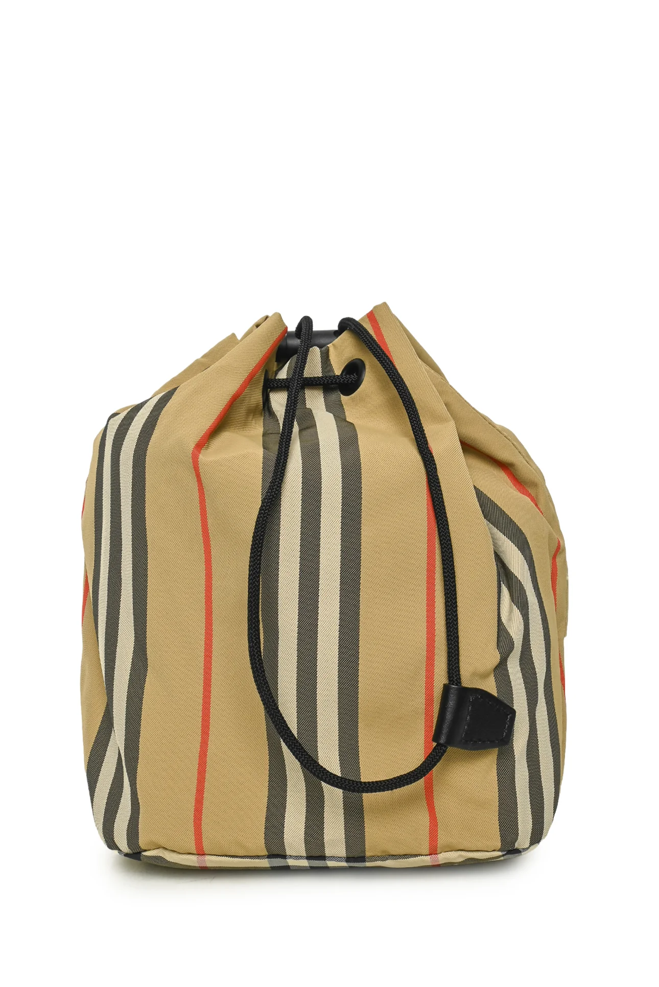 Burberry Phoebe Icon Stripe Drawcord Pouch Purse - Image 2