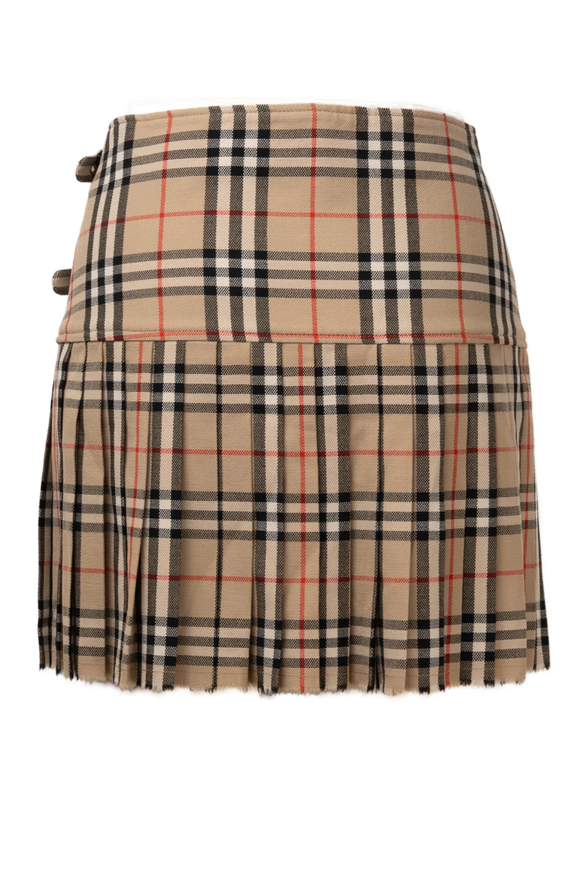 Burberry Size 2 Wool Check Mini Kilt - Image 2