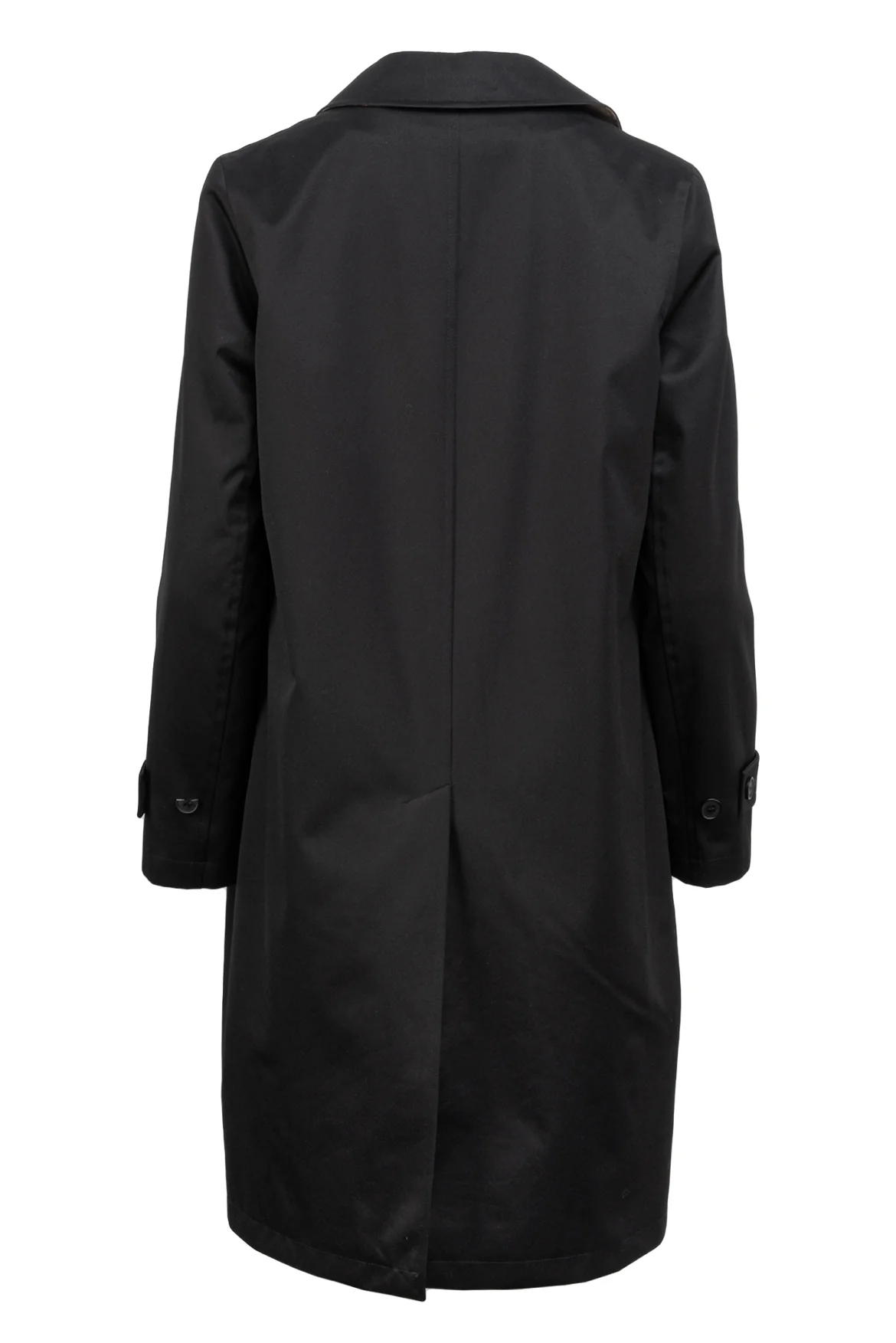 Burberry Size 2 Wool-Lined Poly Blend Mid-Length Coat - Image 2
