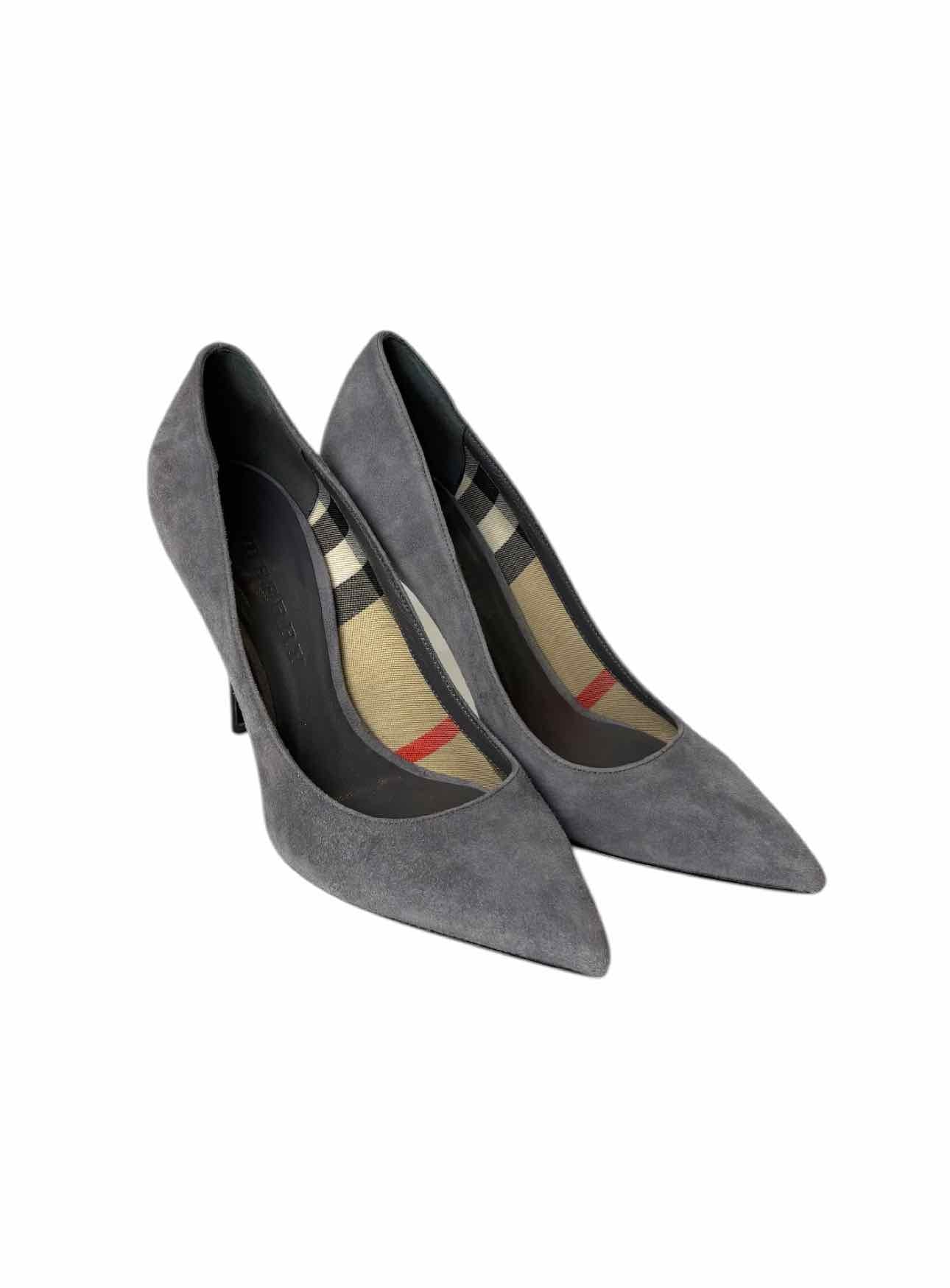 Burberry Size 35 Suede Pumps - Image 2
