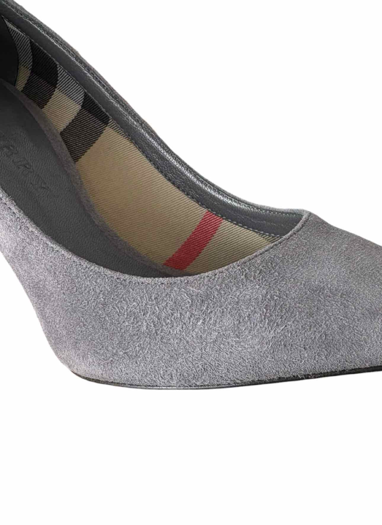 Burberry Size 35 Suede Pumps - Image 7