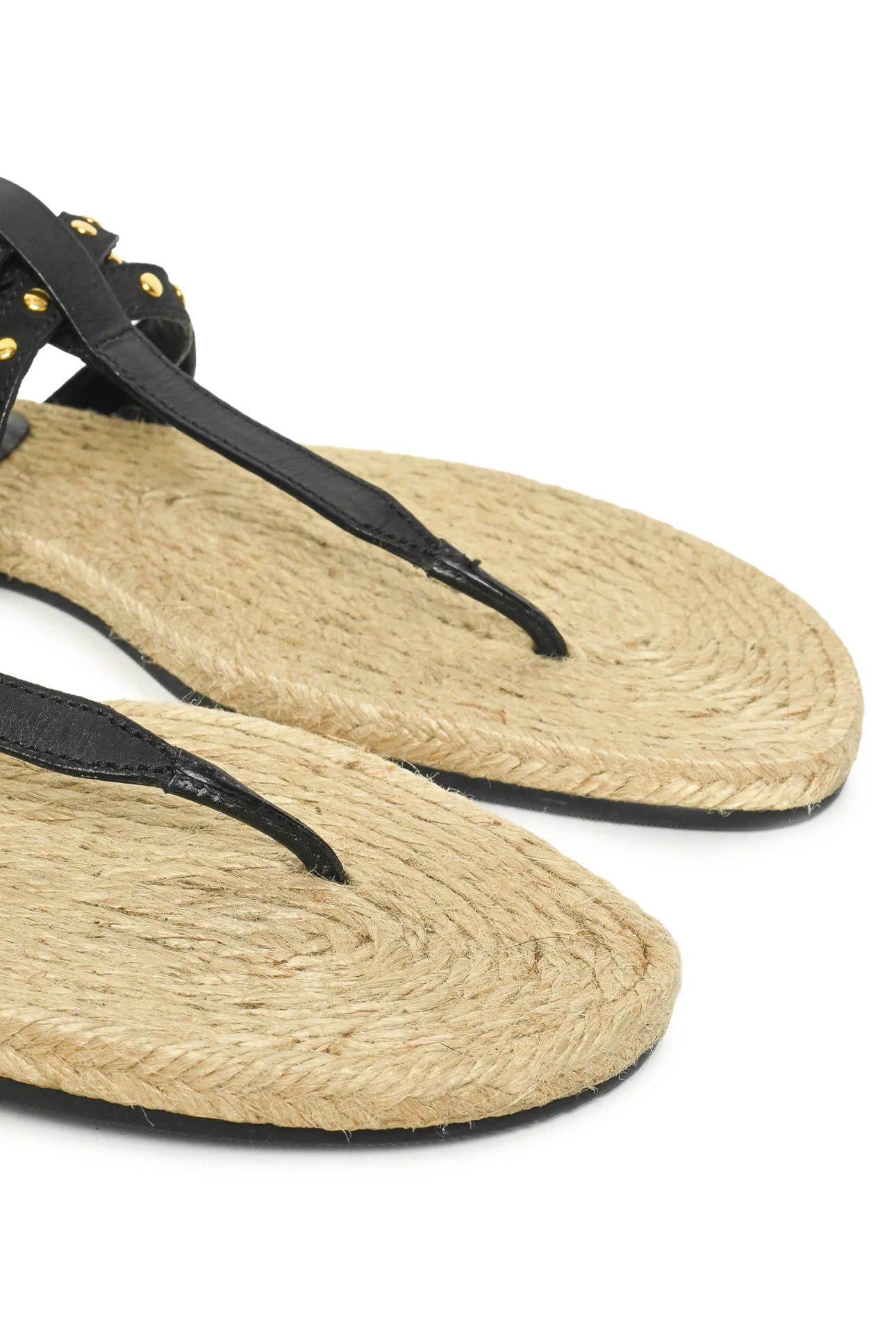 Burberry Size 40.5 Espadrille Studded Sandals - Image 4