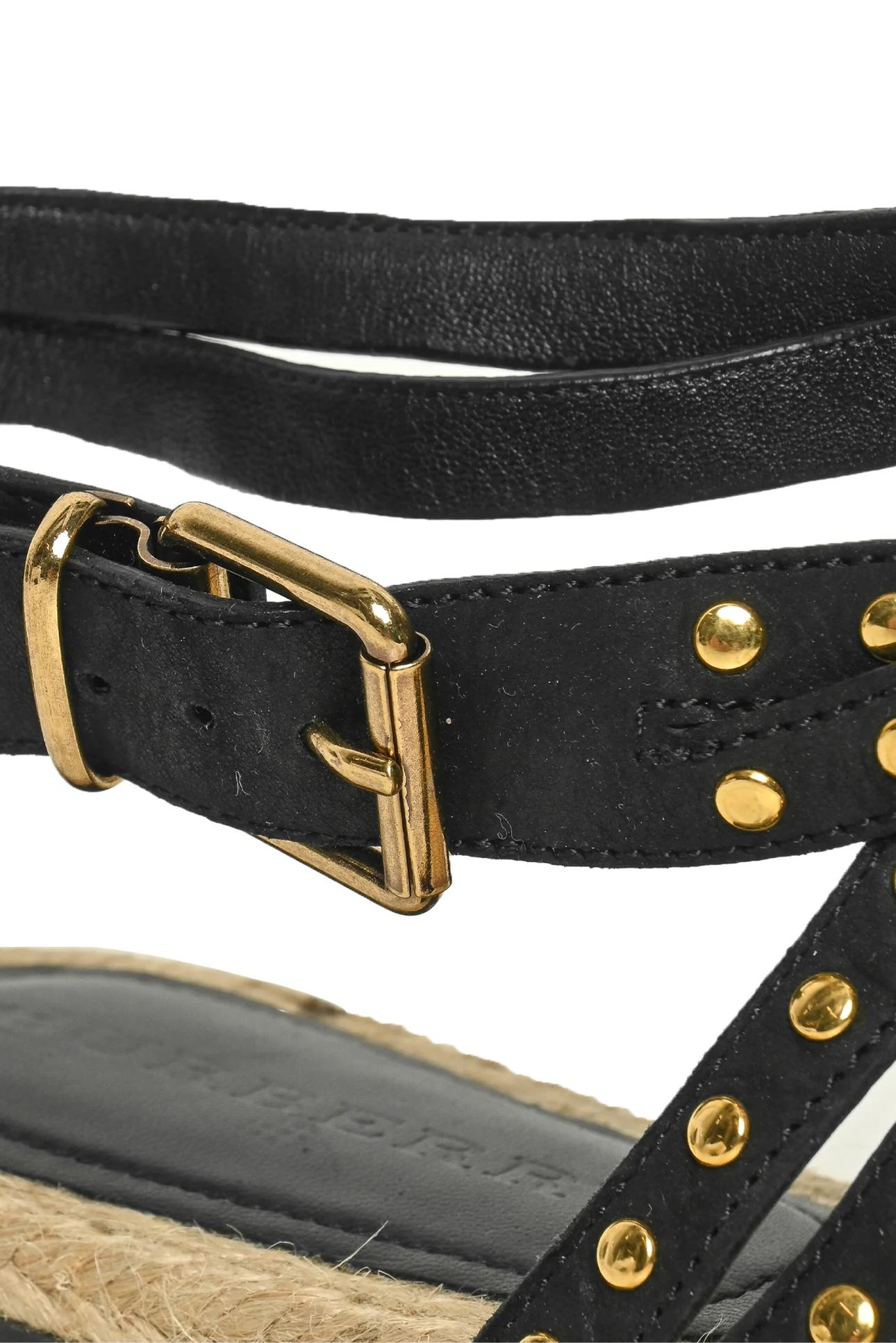 Burberry Size 40.5 Espadrille Studded Sandals - Image 5