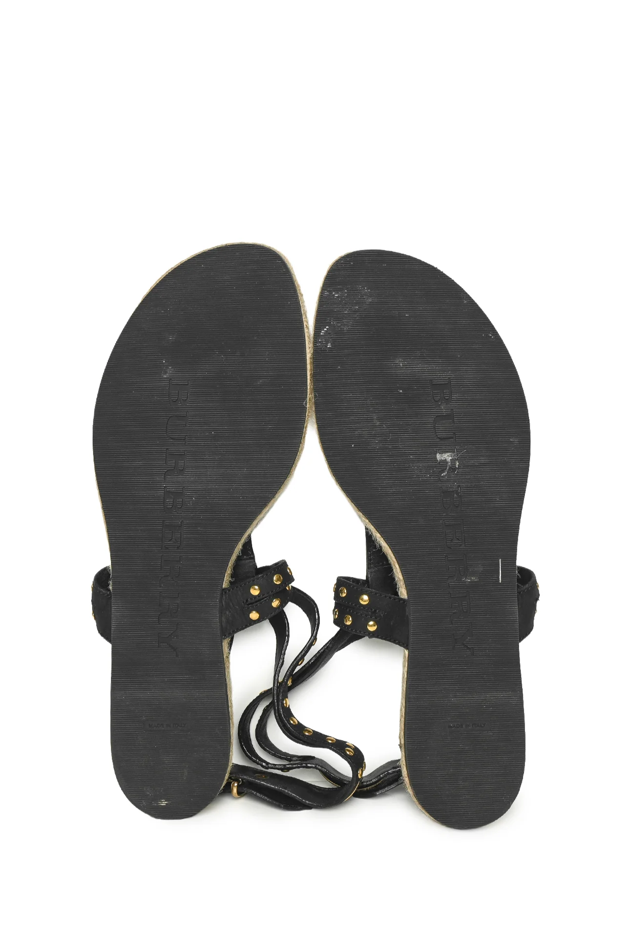 Burberry Size 40.5 Espadrille Studded Sandals - Image 7