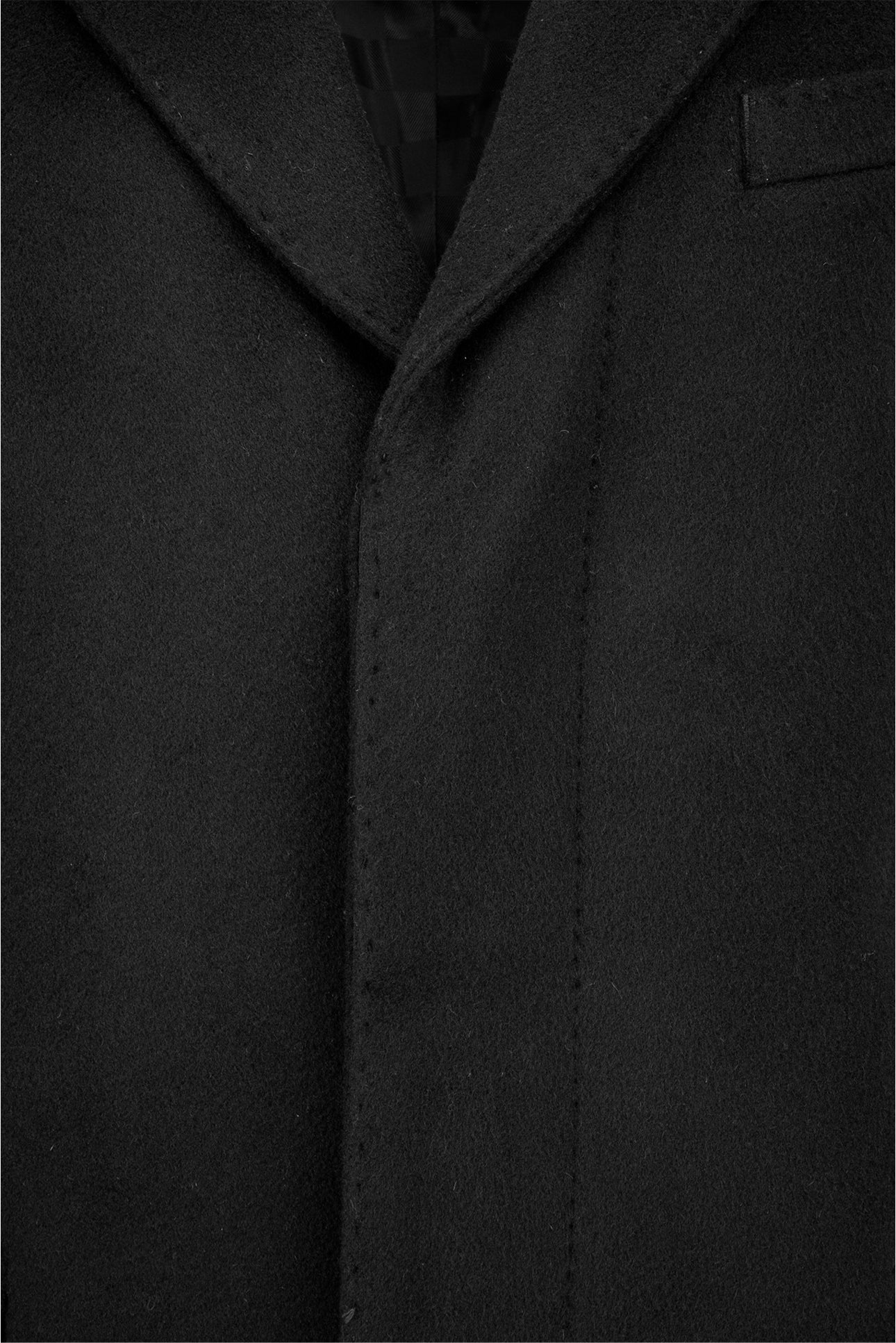 Burberry Size 40 Men's Mid-Length Wool & Cashmere Blend Coat - Image 3