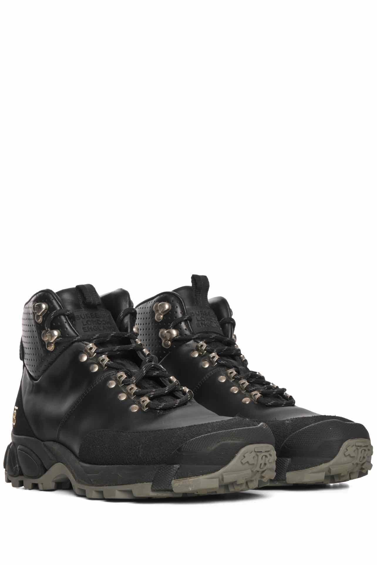 Burberry Size 41 Tor Leather & Suede Ankle Boots - Image 2
