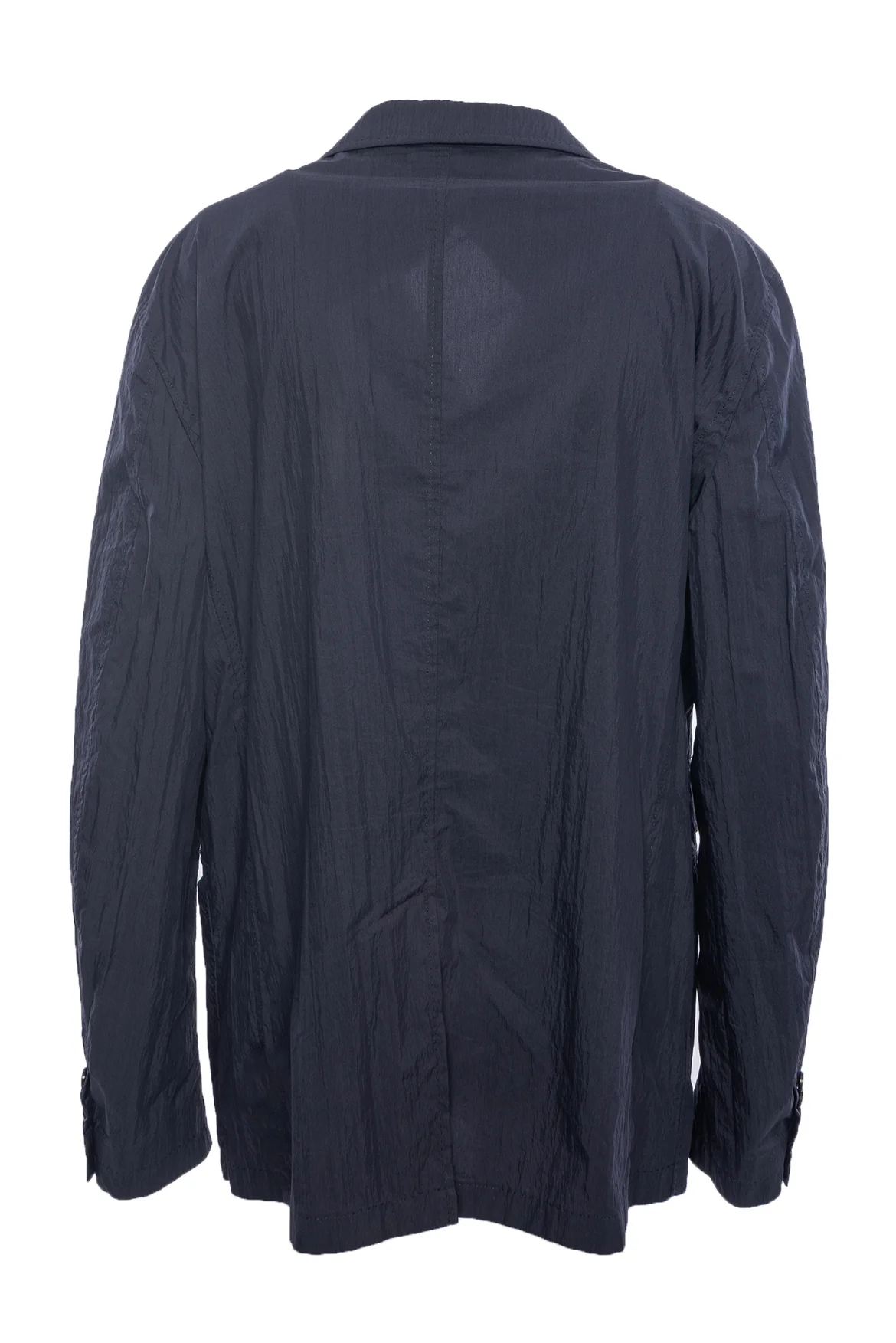 Burberry Size 42 Men's Crinkled Cotton Blend Tailored Jacket - Image 4