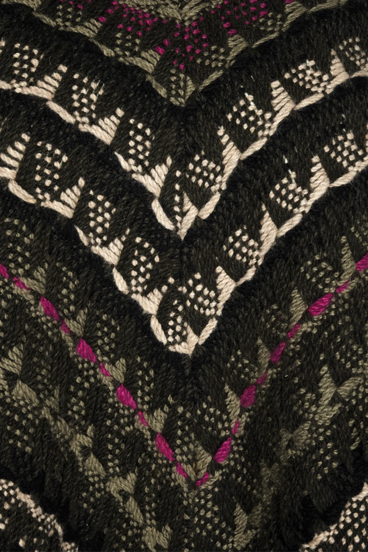 Burberry Size OS Cashmere Poncho Shawl - Image 3