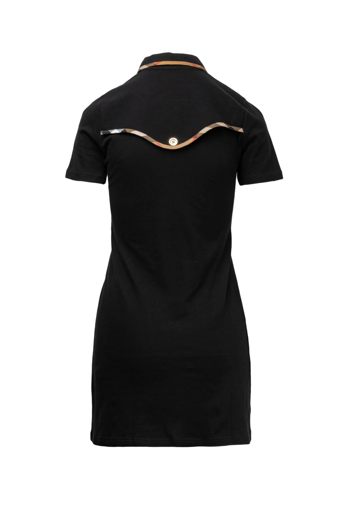 Burberry Size XS Check Collar Shirt Dress - Image 2