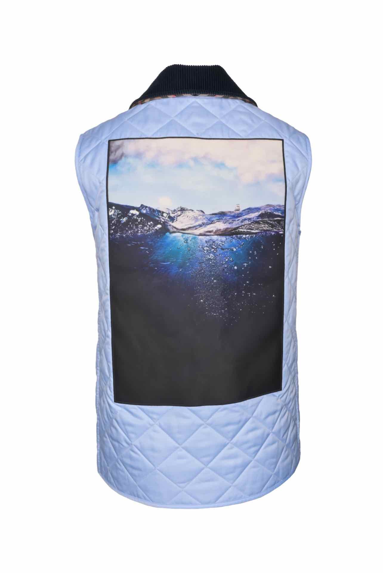 Burberry Size XS Reversible Quilted Vest - Image 2