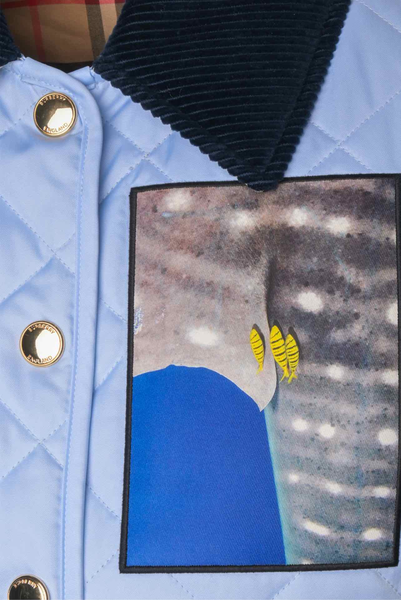 Burberry Size XS Reversible Quilted Vest - Image 3