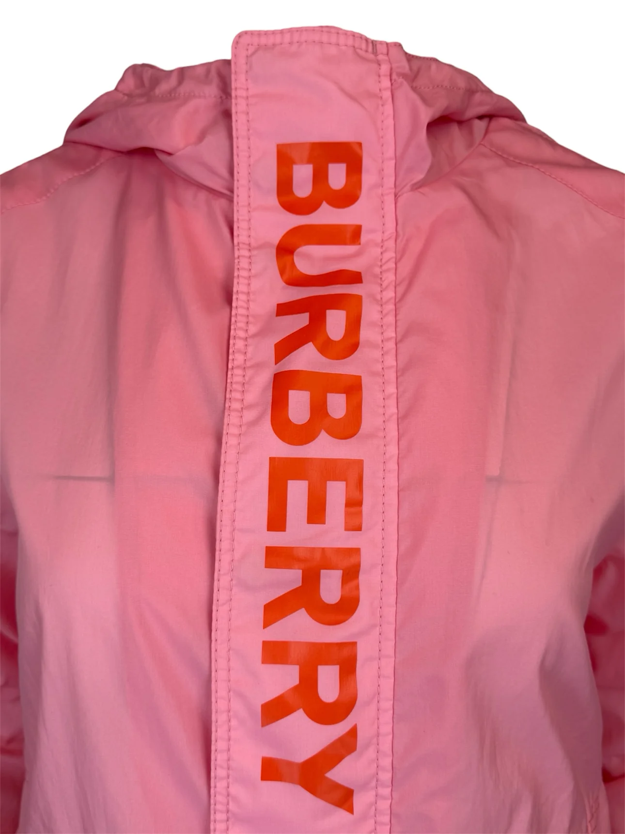 Burberry Size XS/S Logo Nylon-Blend Jacket - Image 3