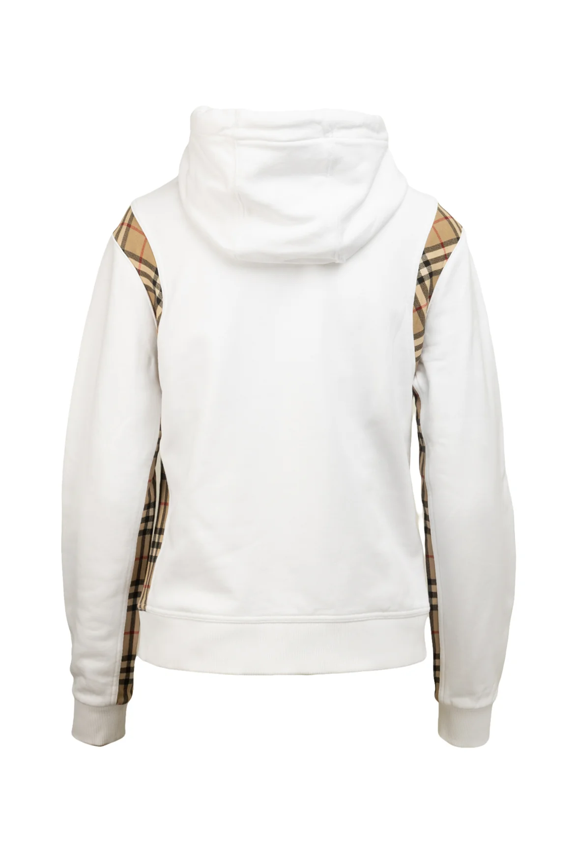 Burberry Size XS Vintage Check Panel Sweatshirt - Image 2