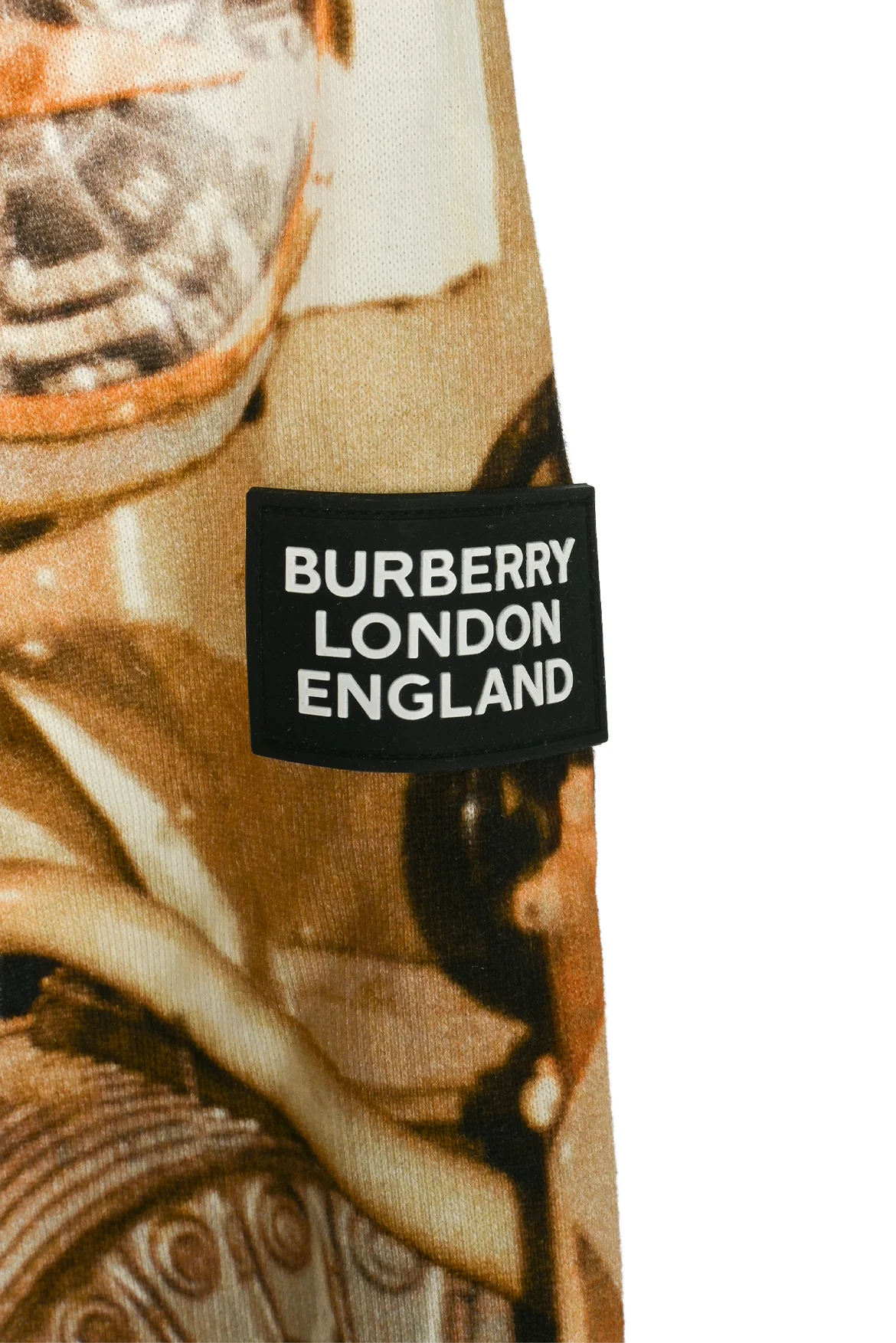 Burberry Size XXS Submarine Print Cotton Sweatshirt - Image 3