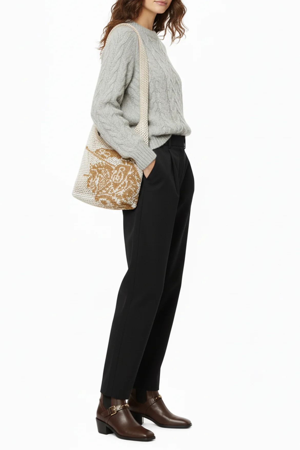 Burberry Small EKD Crochet Bag - Image 8