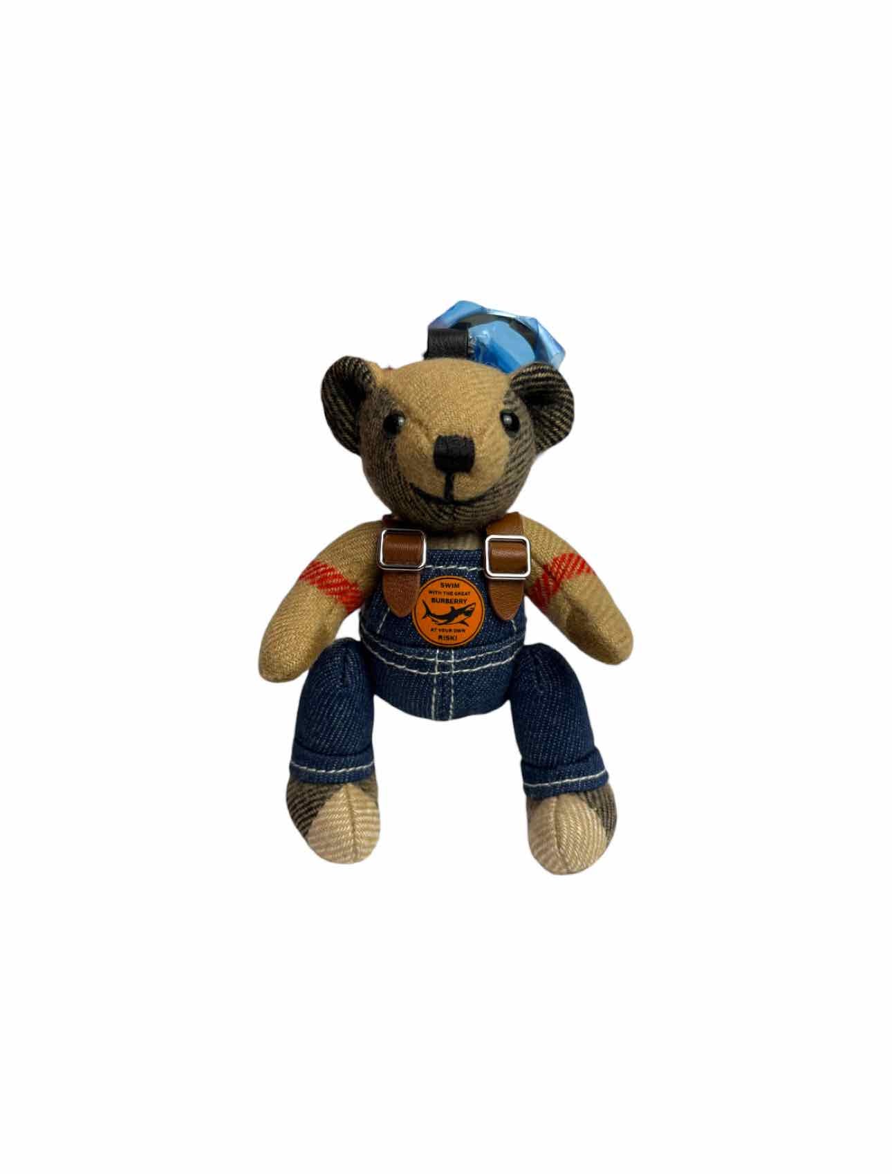Burberry Thomas Dungarees Vintage Check Cashmere Bear Key Chain Misc - Image 3
