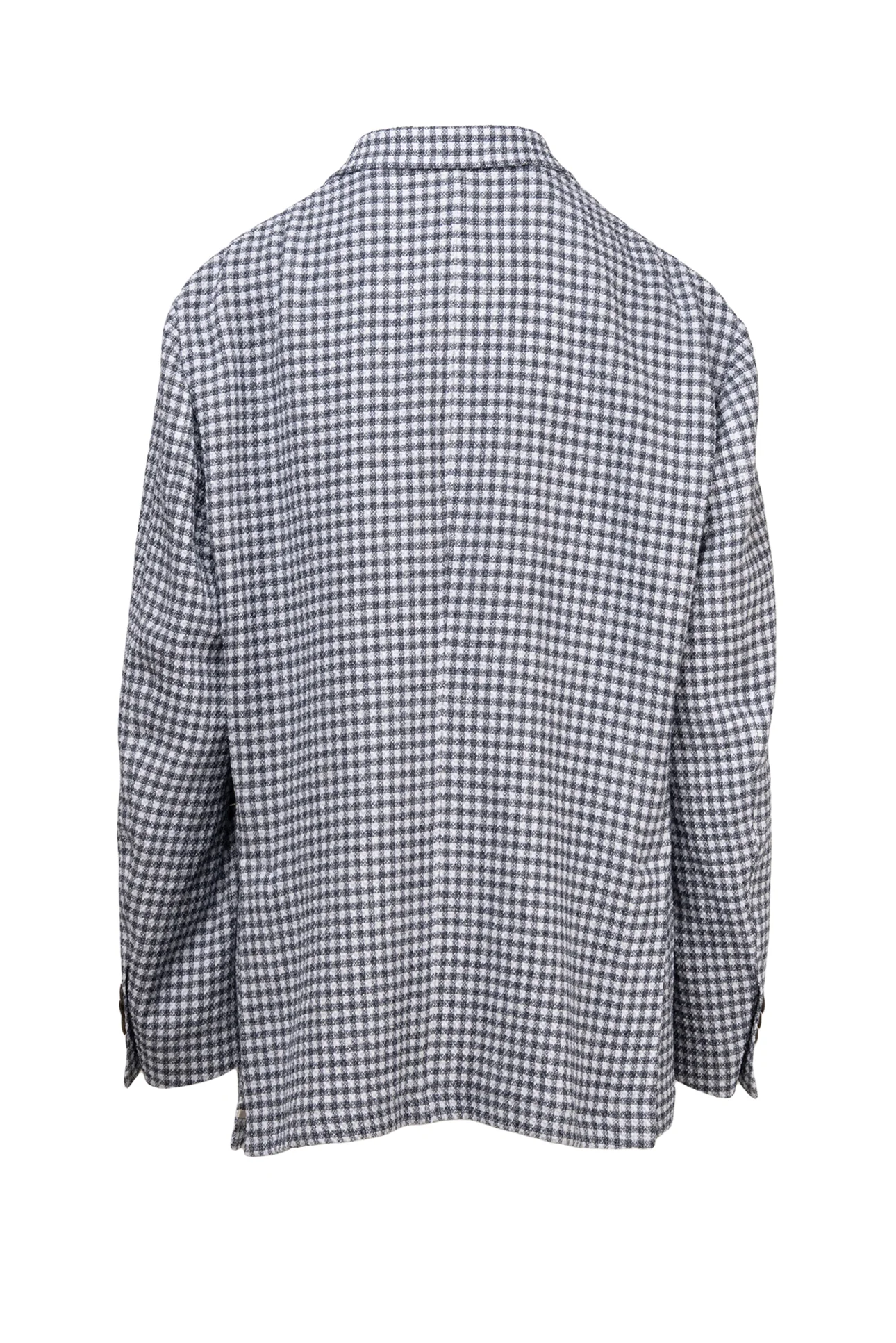 Canali Size 42 Men's Linen & Cotton Blend Single Breasted Blazer - Image 2