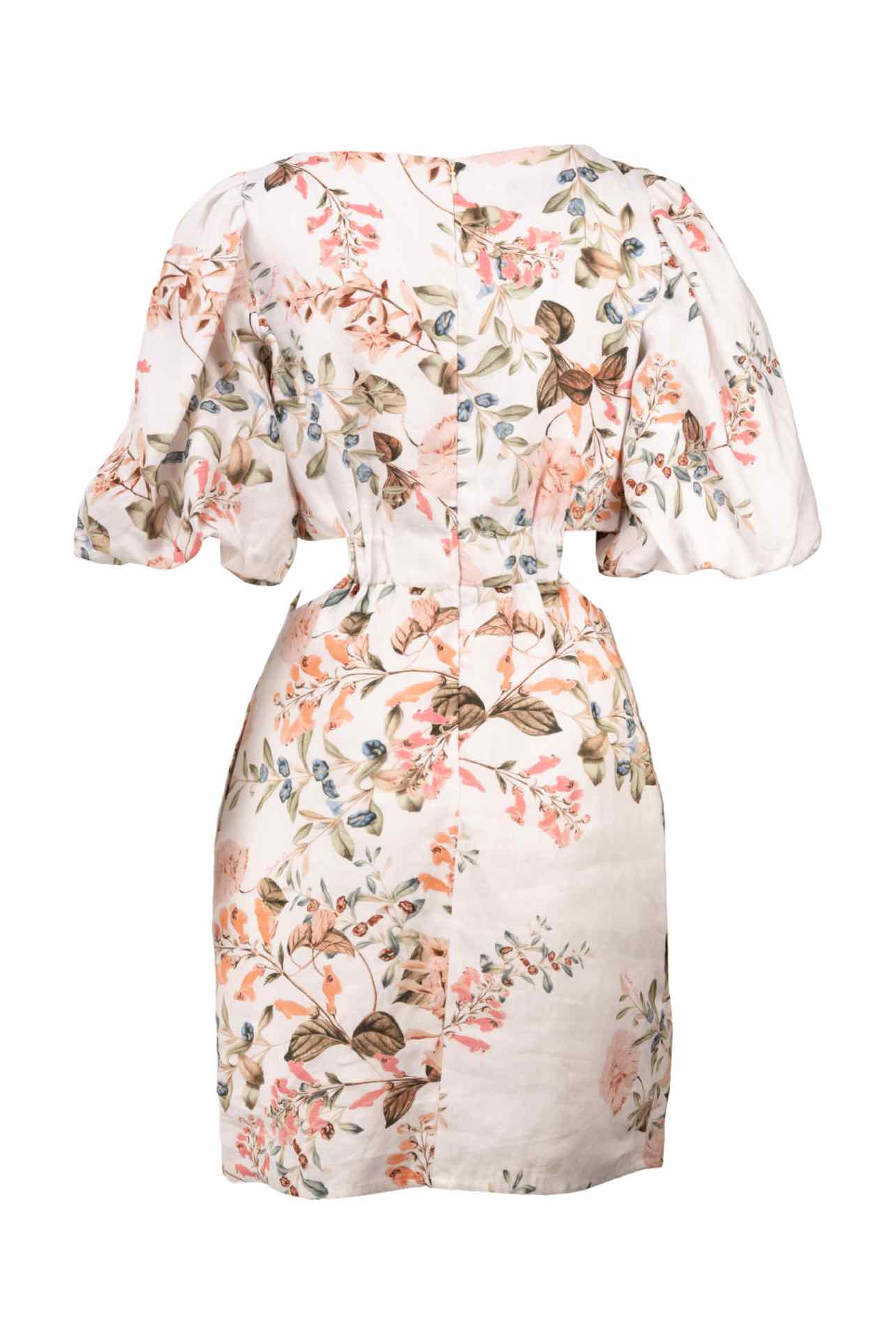 Cara Cara Size 6 Puff Sleeve Mini Dress - Image 2