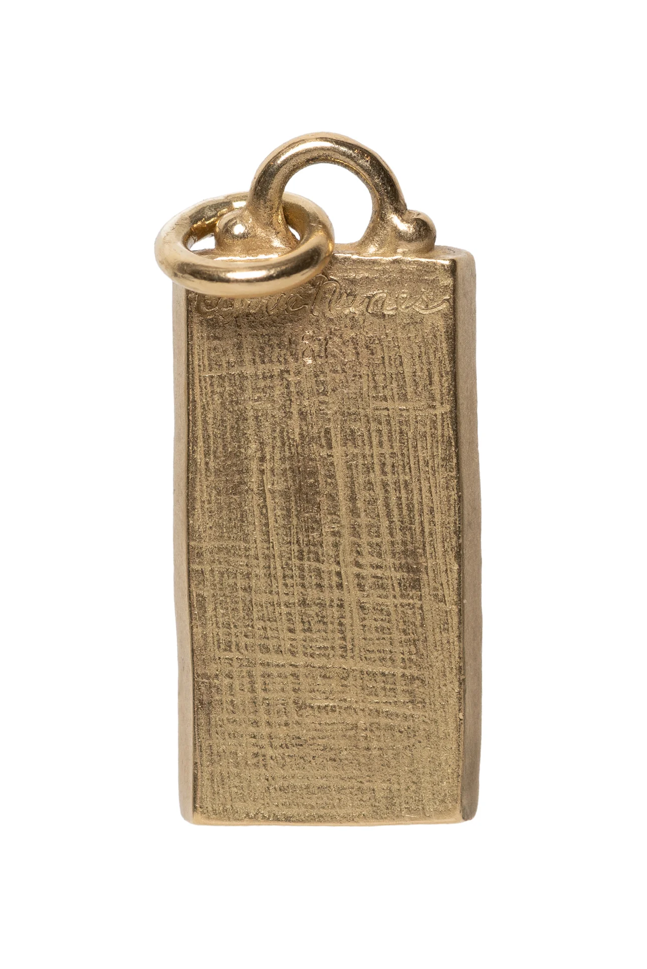 Carrie Nunes 18k Yellow Gold Raven Pendant - Image 2