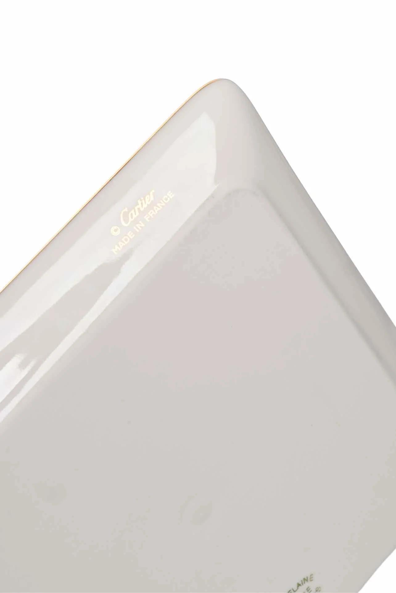 Cartier Porcelain Ring Jewelry Plate - Image 3