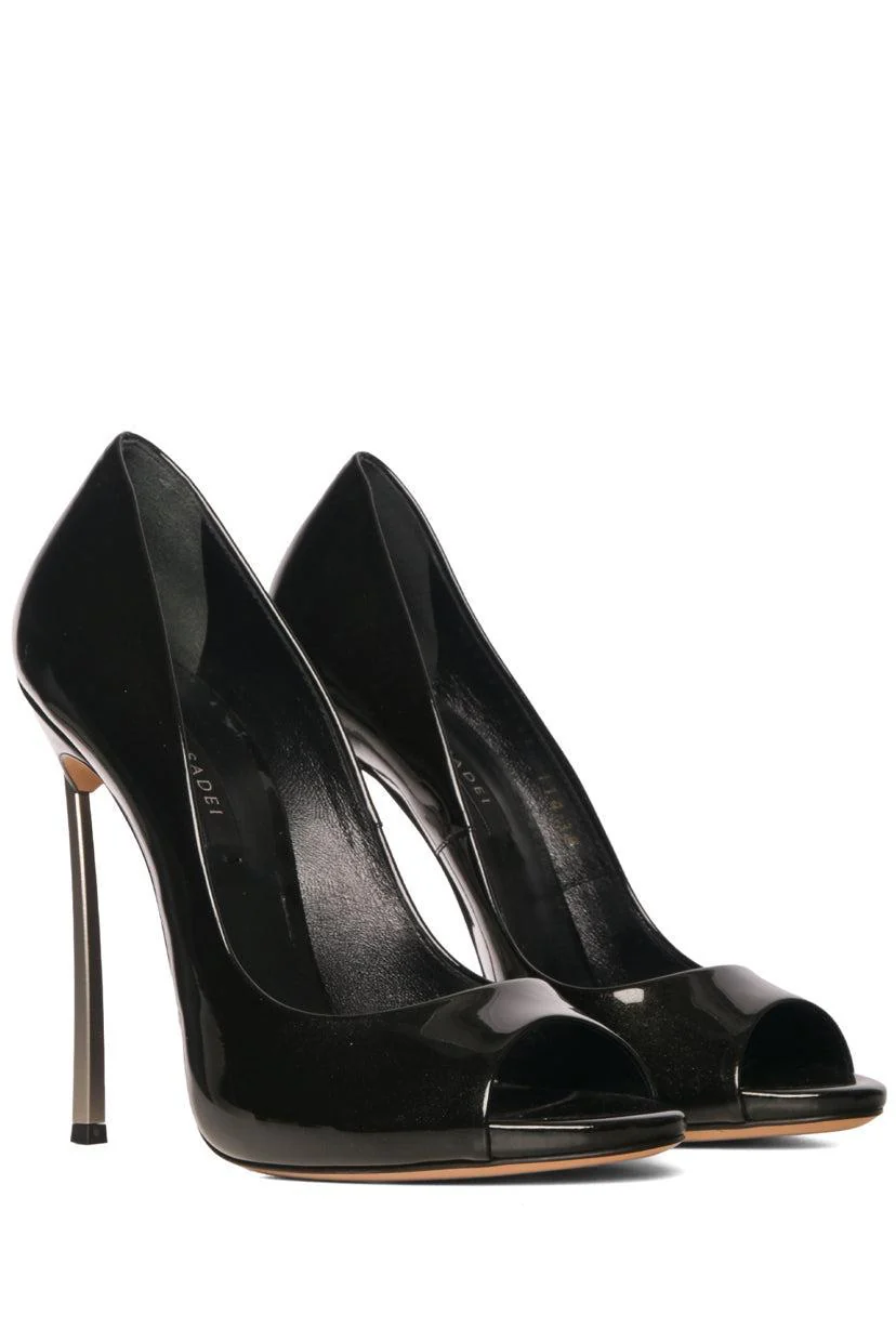Casadei Size 8 Peep Toe Blade Pumps - Image 2