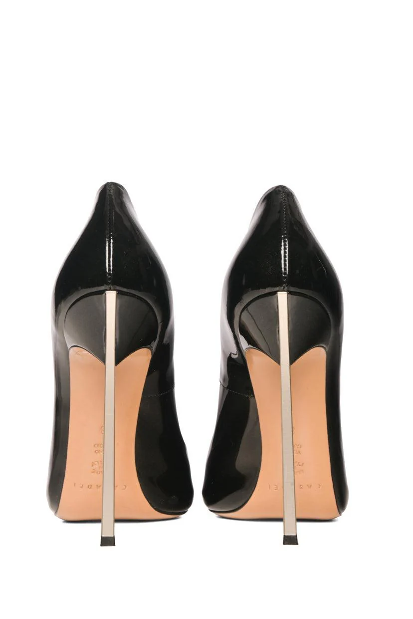 Casadei Size 8 Peep Toe Blade Pumps - Image 4
